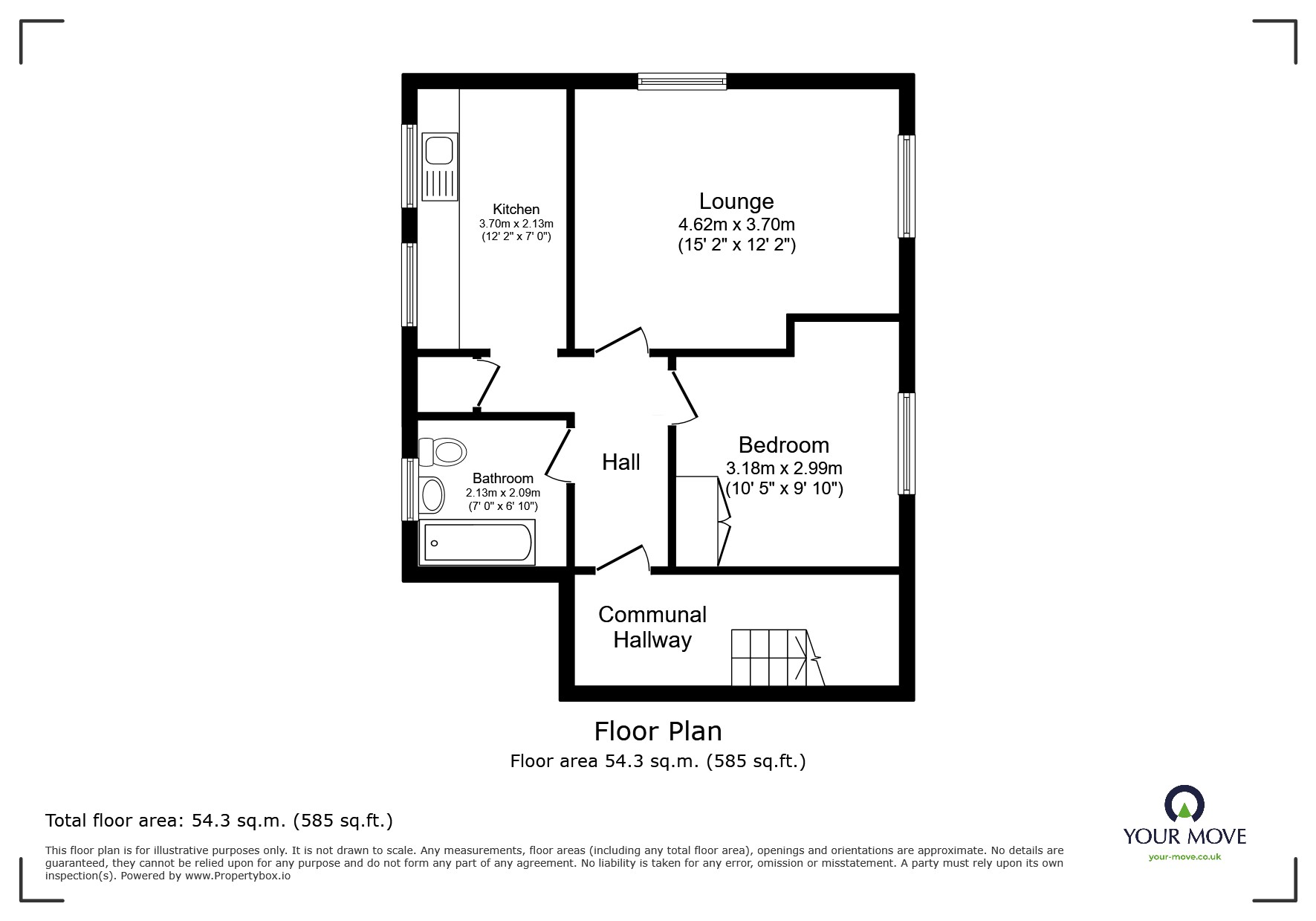 57, Linley Road, Kent floorplan