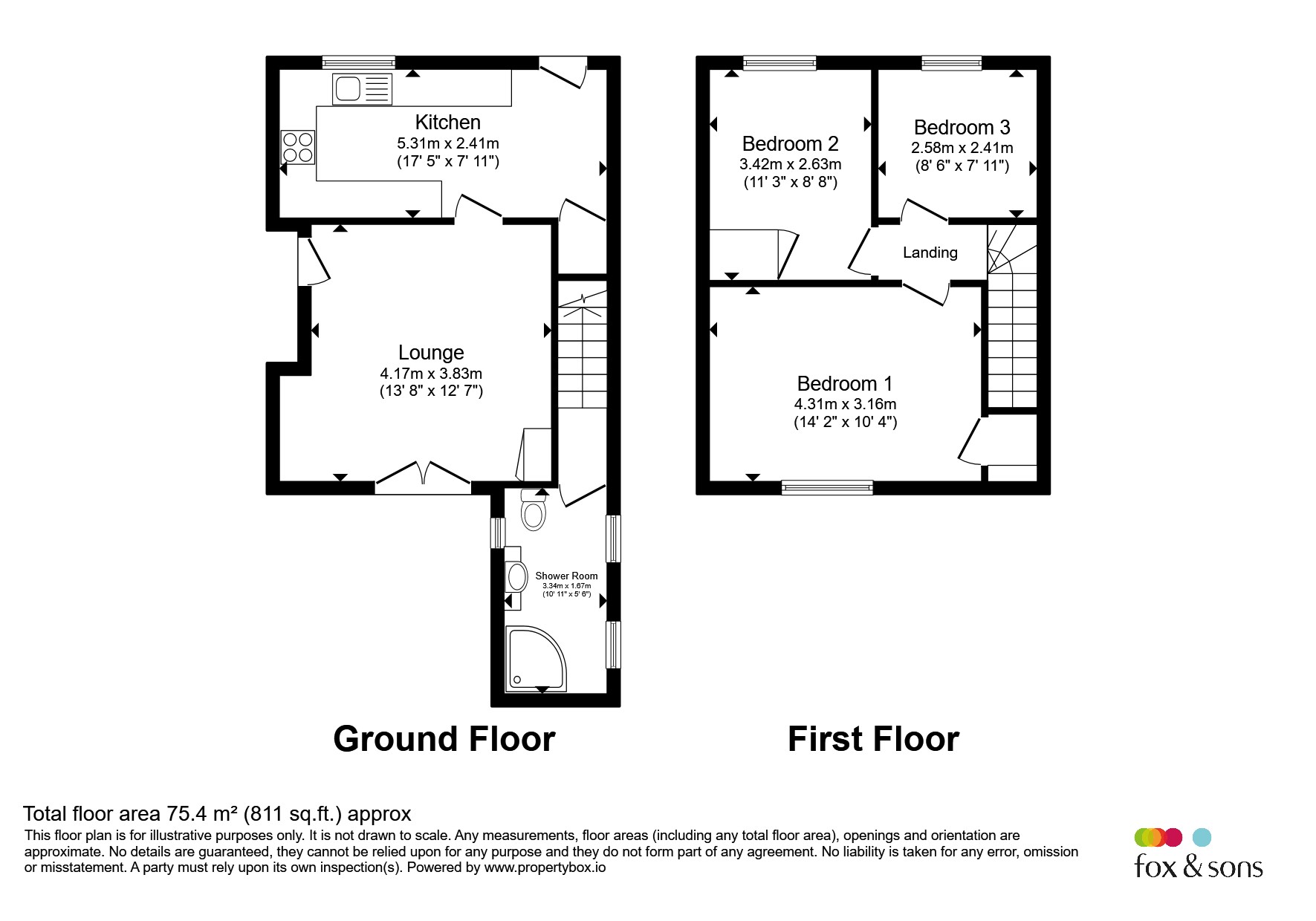 3, Merryside Villas, Tiverton floorplan