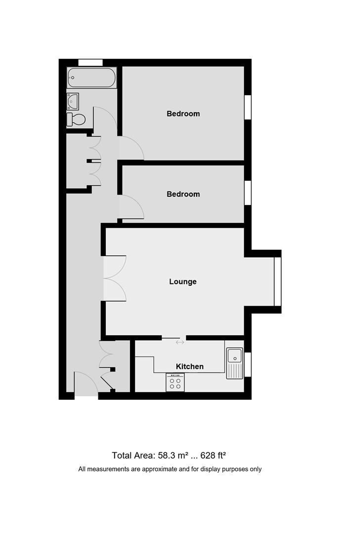 2 Bedrooms Flat to rent in Harriers Close, Ealing W5