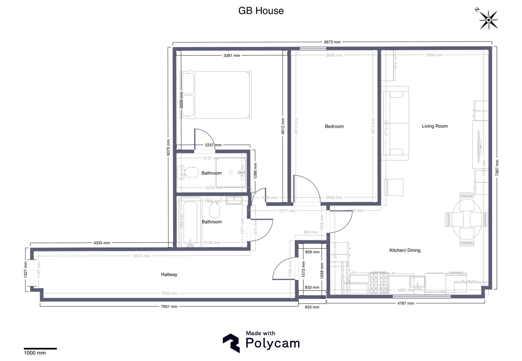 10 GB House, East Grinstead floorplan