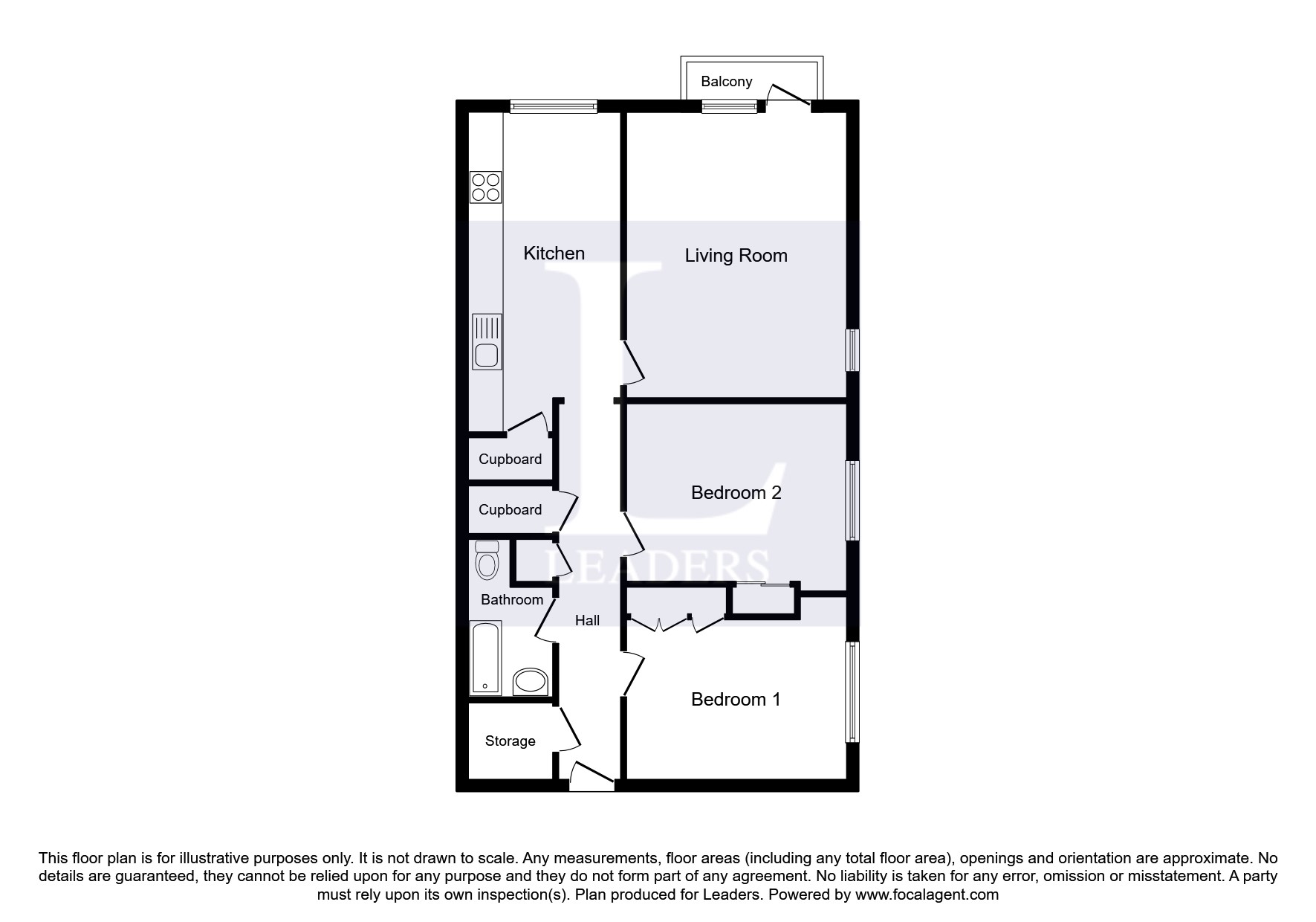 60, Johnson Road, Oakham floorplan