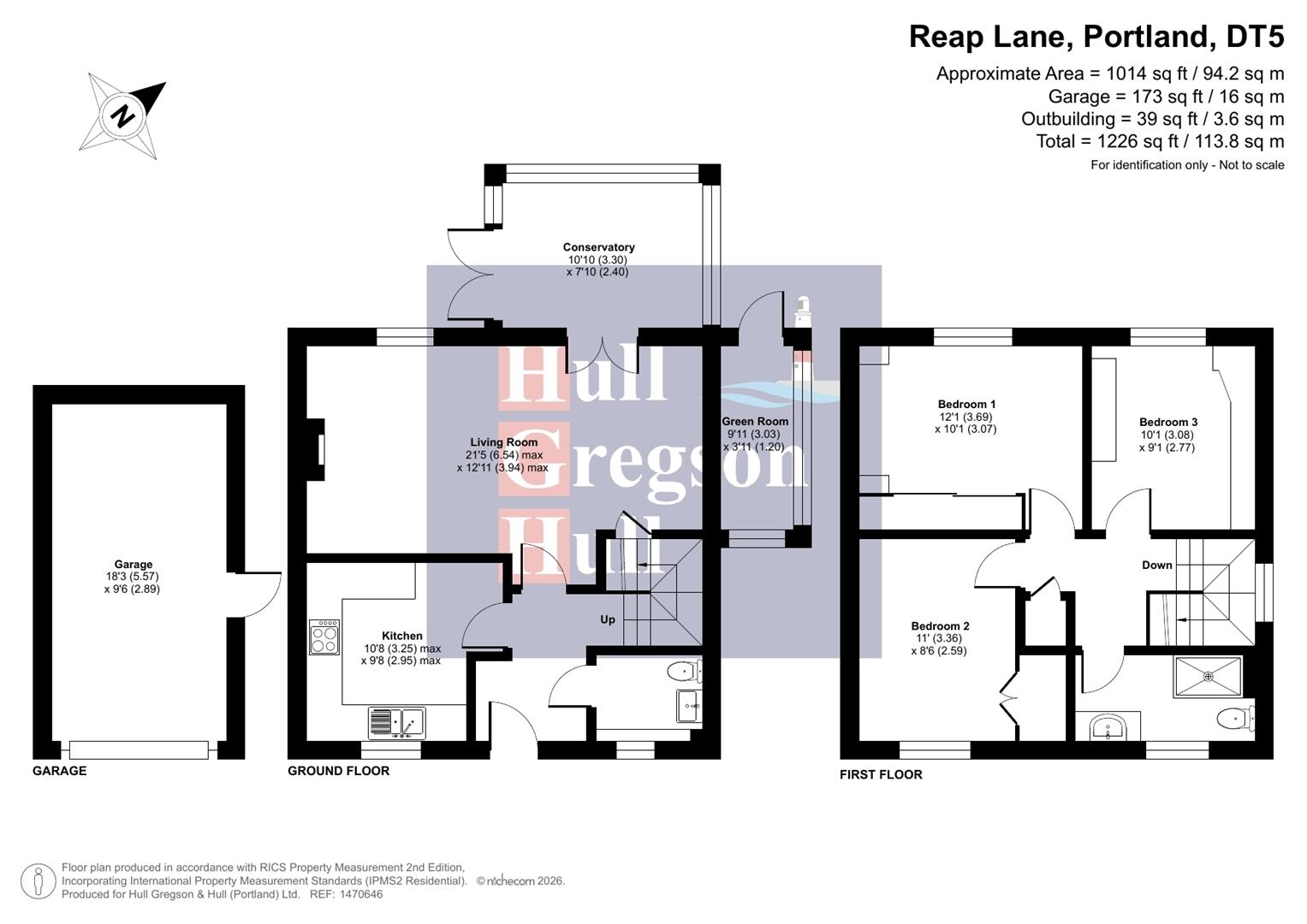 60, Reap Lane, Portland floorplan