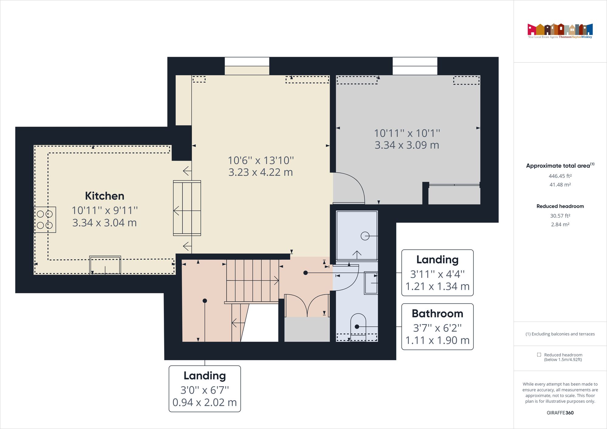 Flat 2, 6-10 Wildman Street, Kendal floorplan