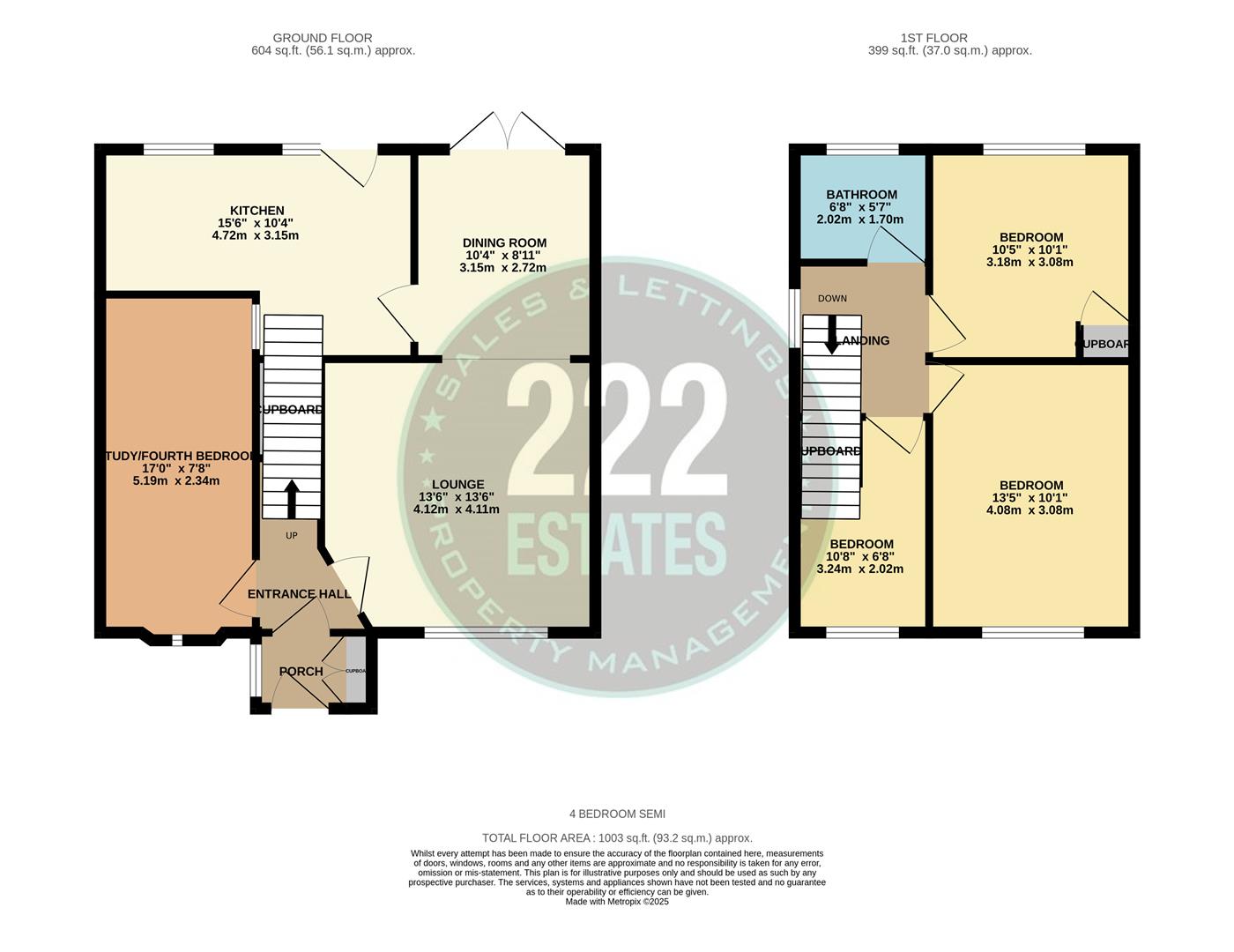 8, Shoreham Drive Penketh, Warrington floorplan
