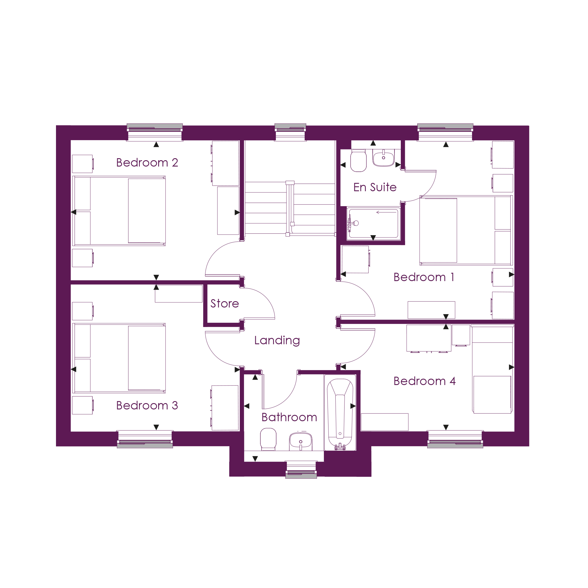 7, Holland Drive, Medstead floorplan