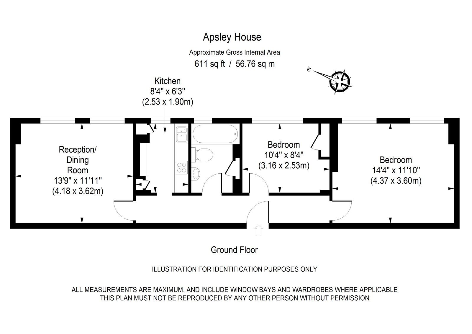 Finchley Road, London floorplan