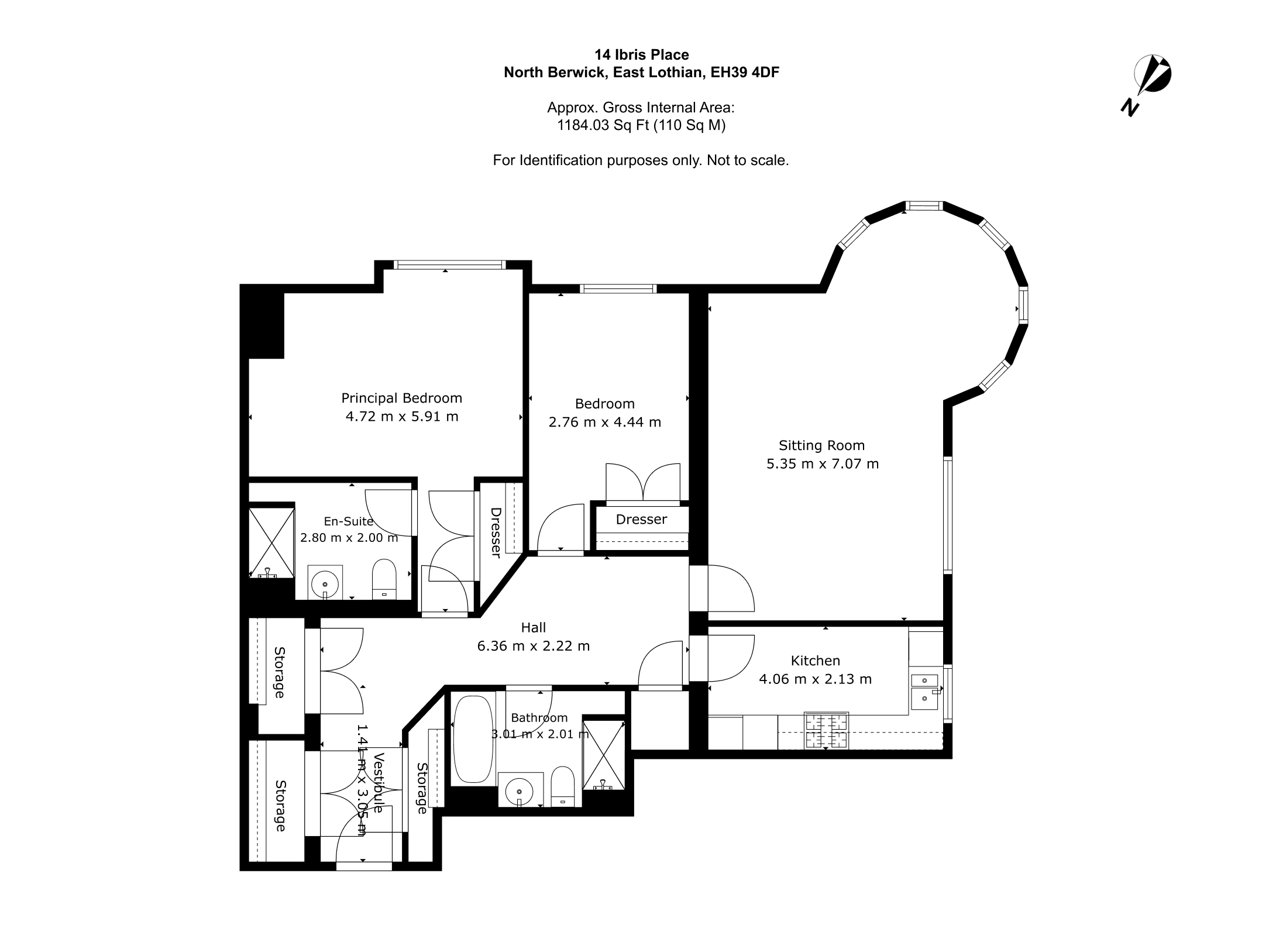 14, Ibris Place, East Lothian floorplan