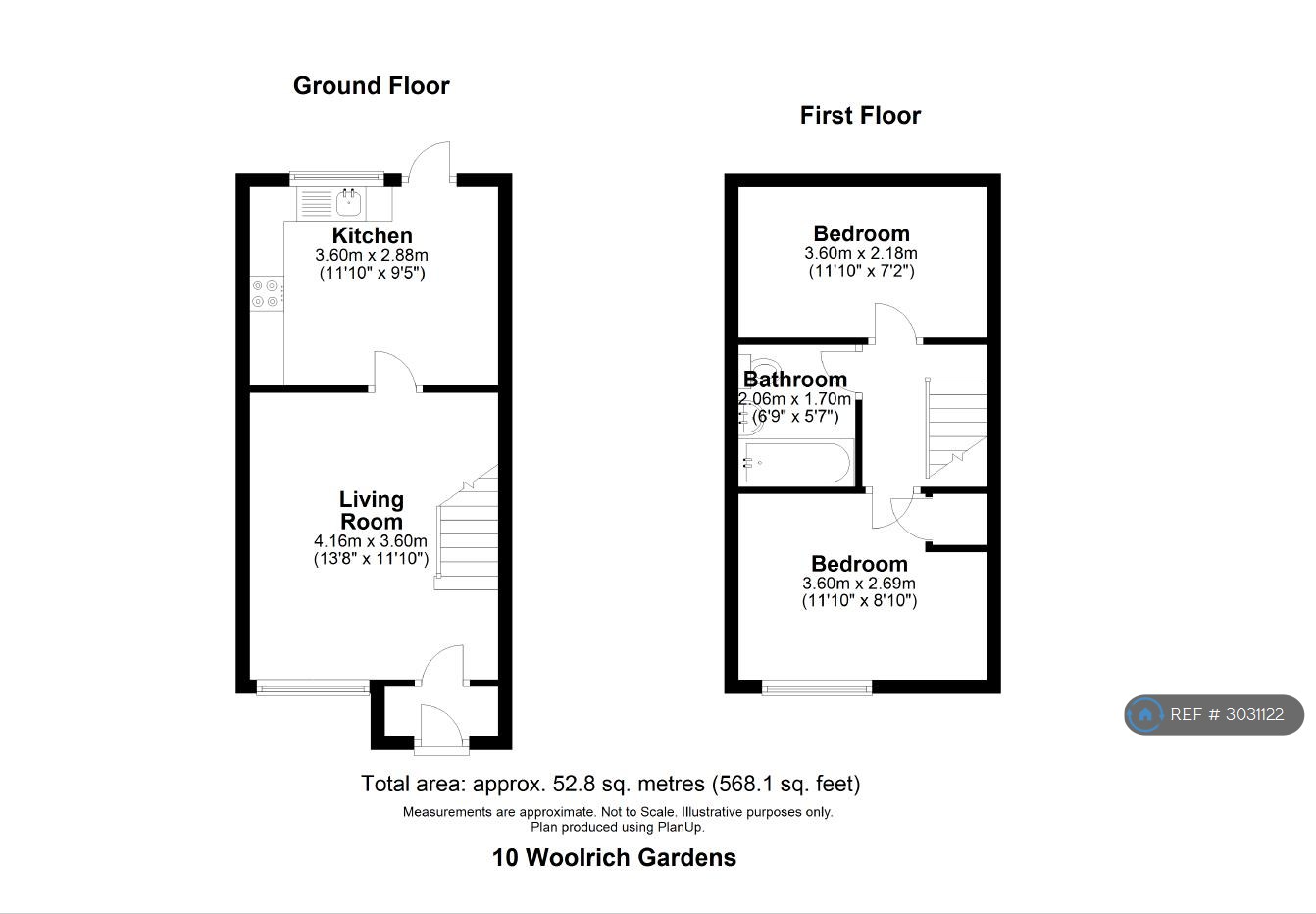 Woolrich Gardens, Stony Stratford, Milton Keynes floorplan