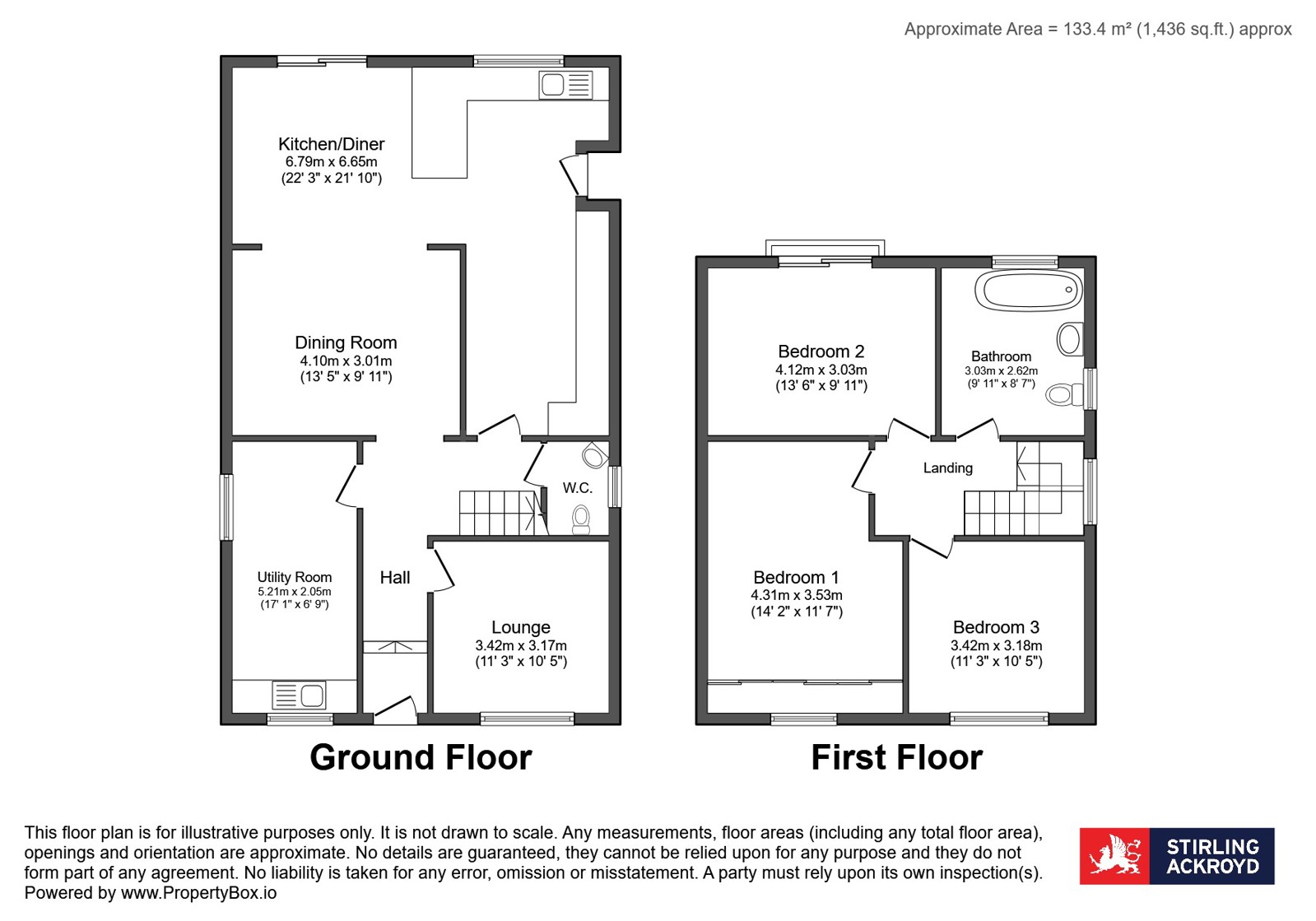 124, Woodlands Avenue, Surrey floorplan