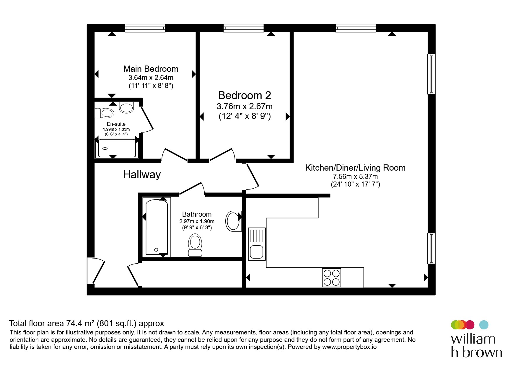 18, The Grange, Barnsley floorplan