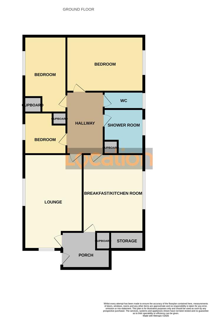 28, Highfield Road, Sutton-In-Ashfield floorplan