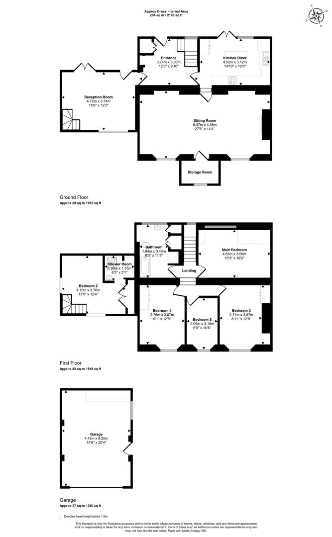 Willow House, Sturminster Newton floorplan
