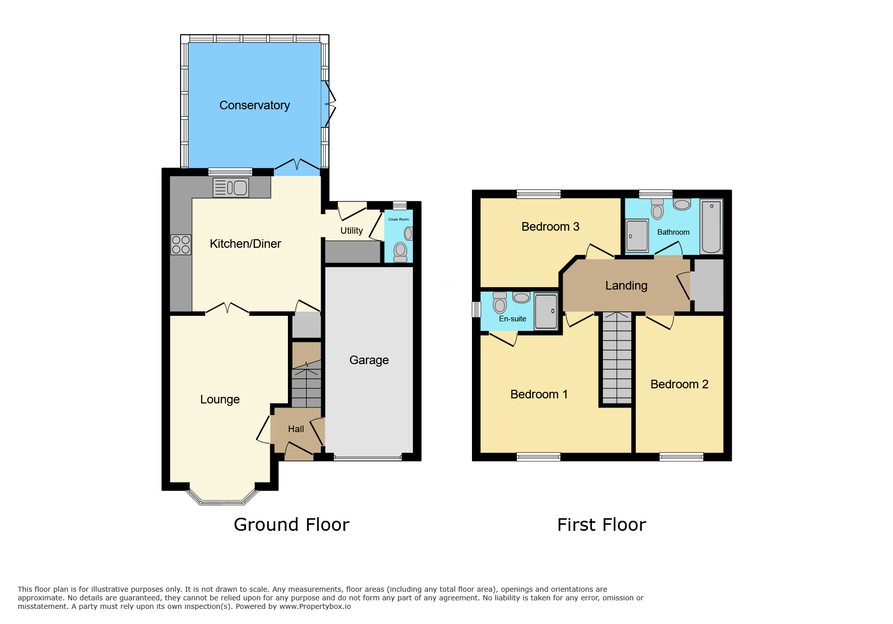 8, Salford Way, Church Gresley, Swadlincote floorplan