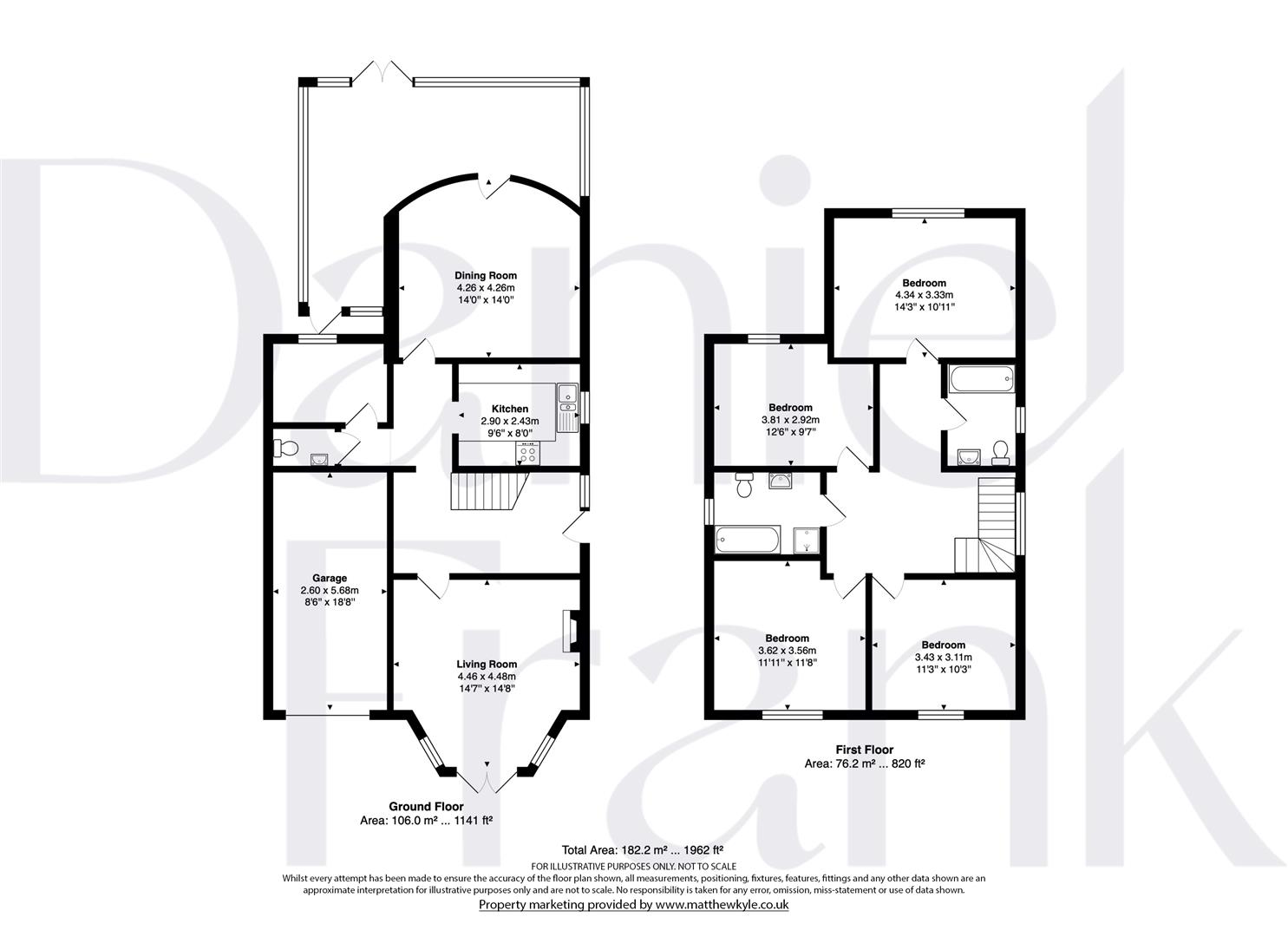 64, Lower Park Road, Loughton floorplan