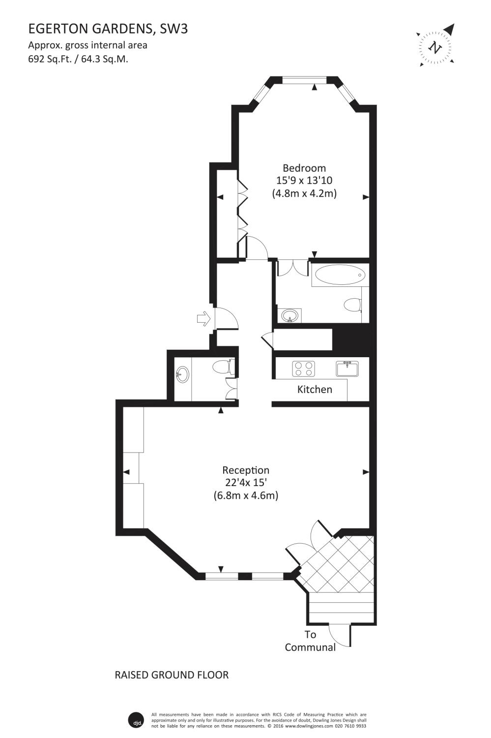 1 Bedrooms Flat to rent in Egerton Gardens, London SW3