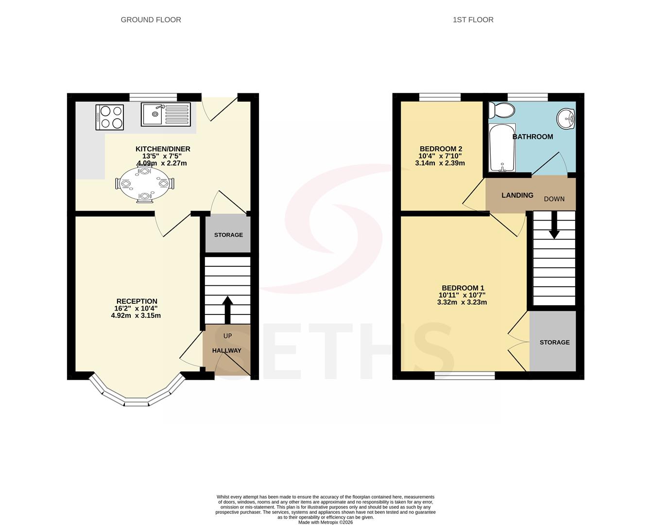 Abbey Drive, Leicester floorplan