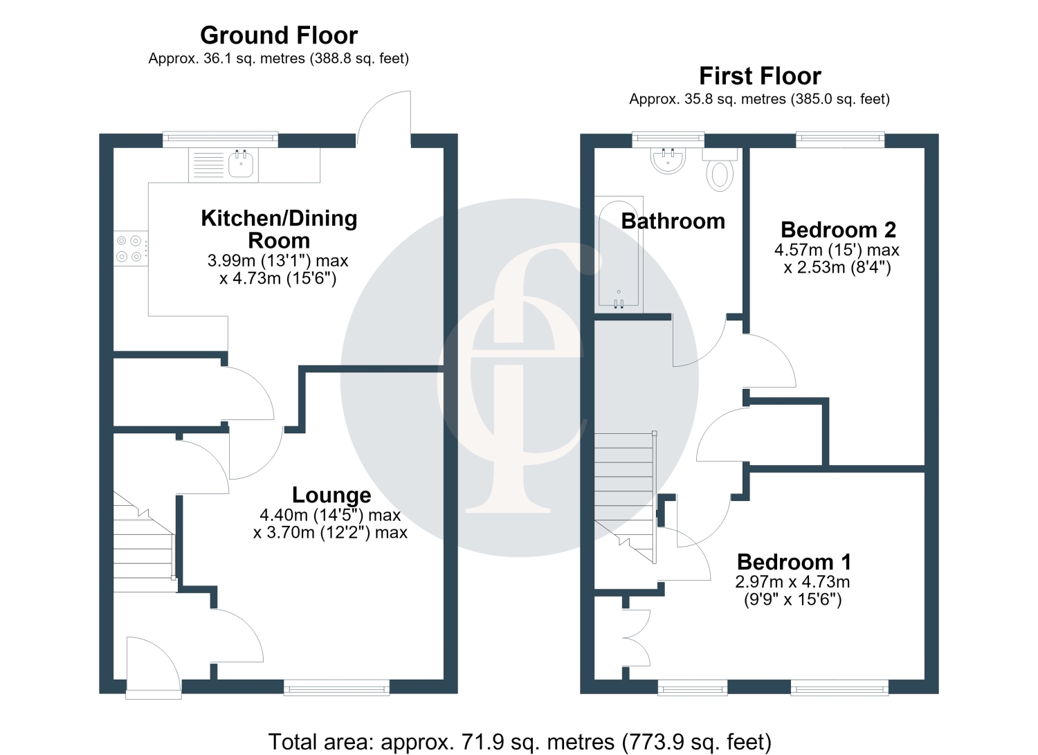 61, Sandringham Avenue, Stratford-Upon-Avon floorplan