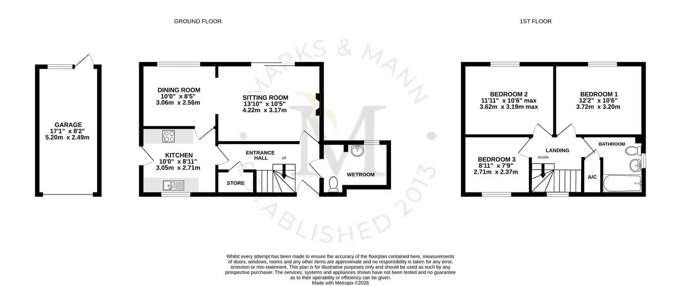 20, Turner Road, Stowmarket floorplan