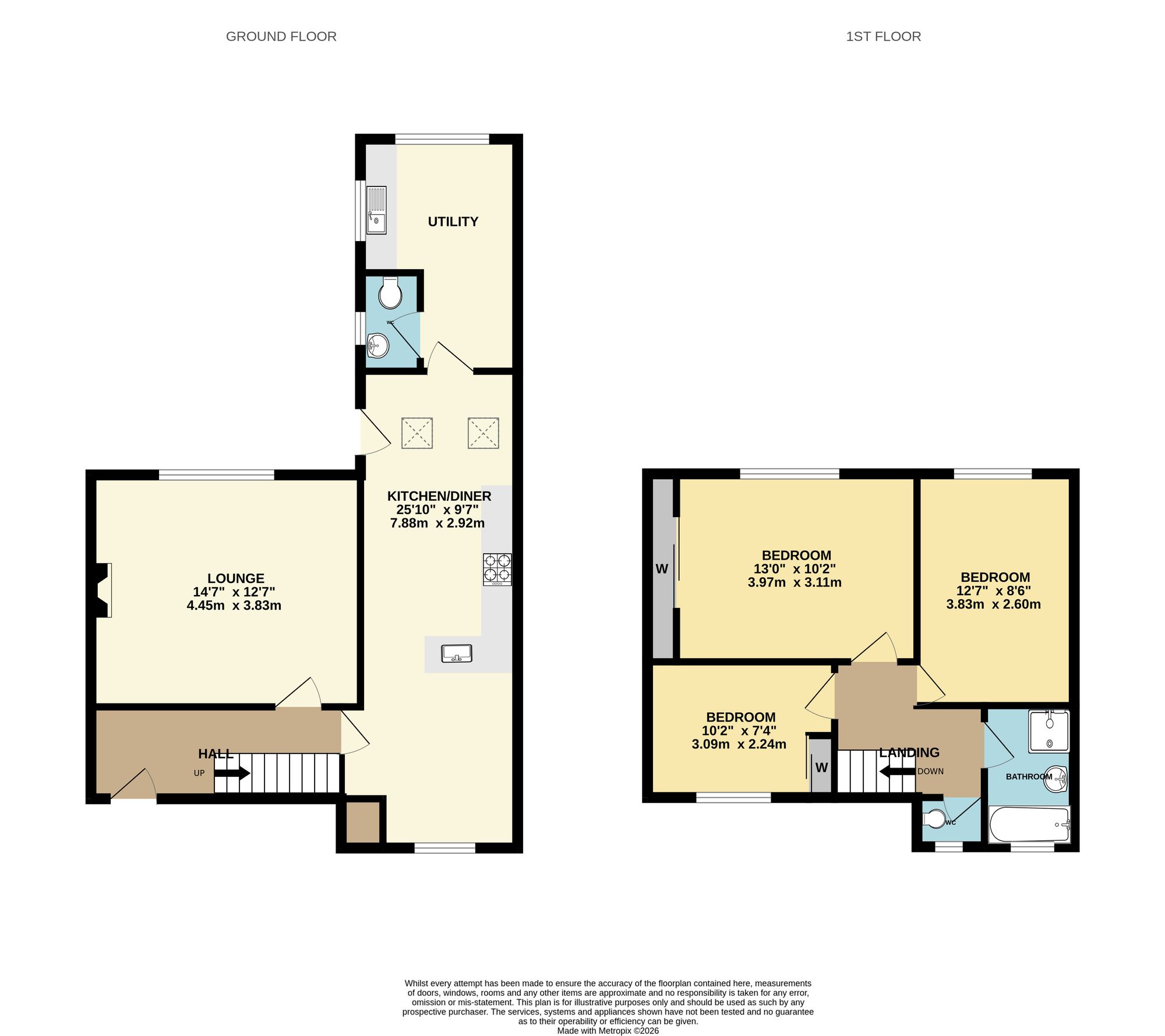 11 Rimmer Green, Southport floorplan