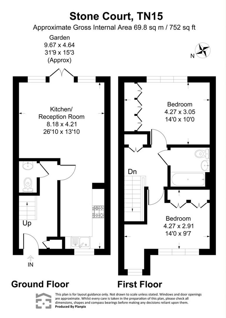 14, Stone Court, Borough Green floorplan