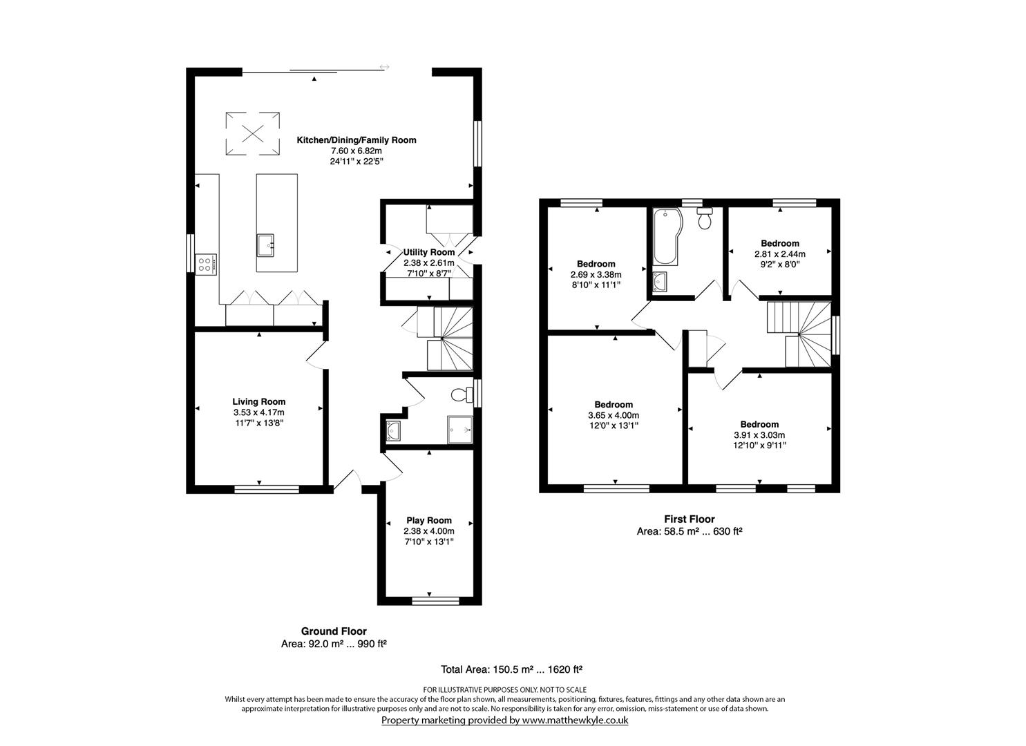 43, St. Leonards Road, Bengeo floorplan