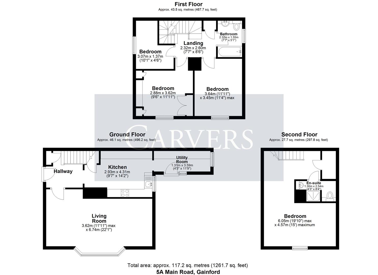 Garden View, 5A, Main Road, Darlington floorplan