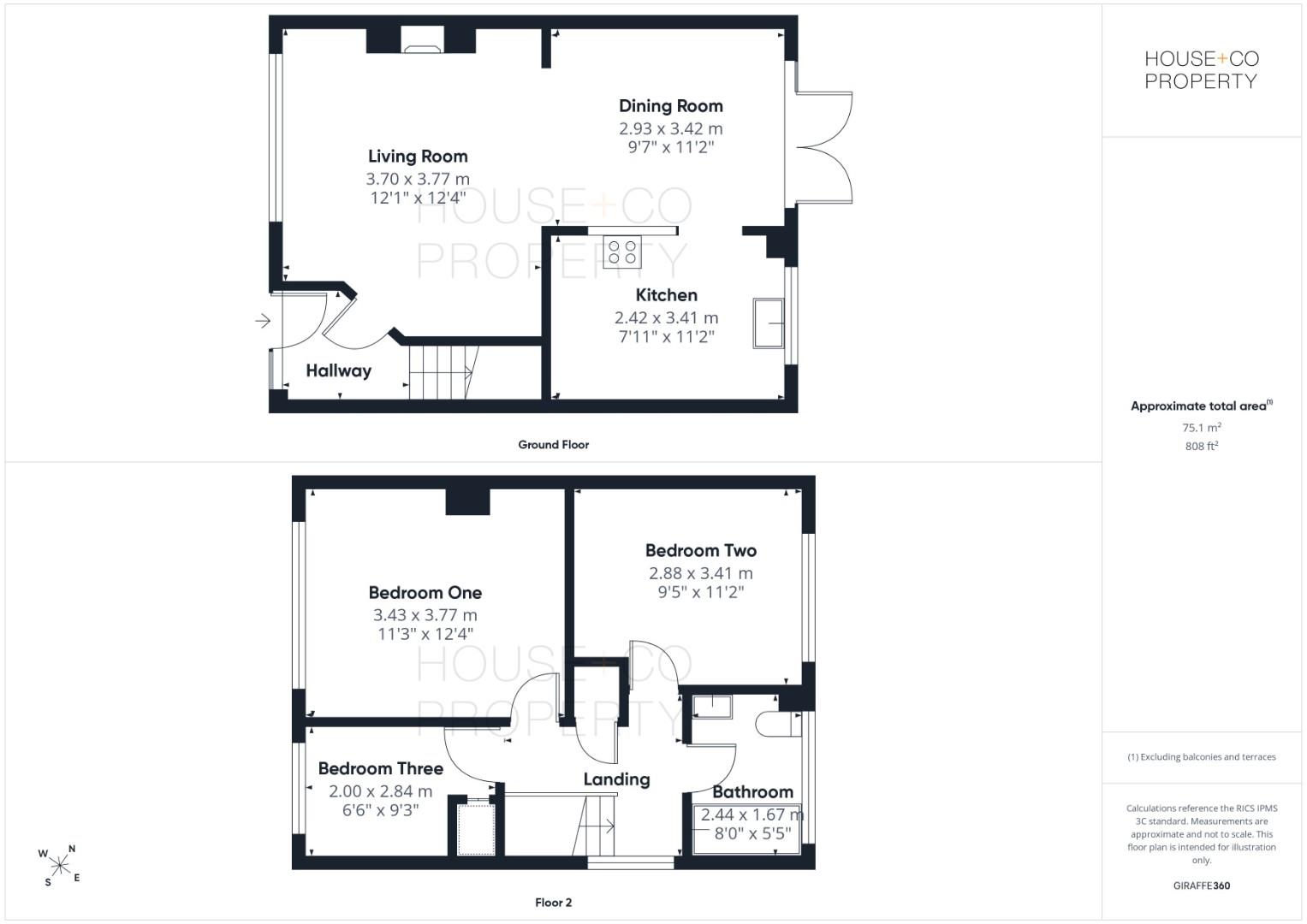 8, Merlin Way, Bristol floorplan