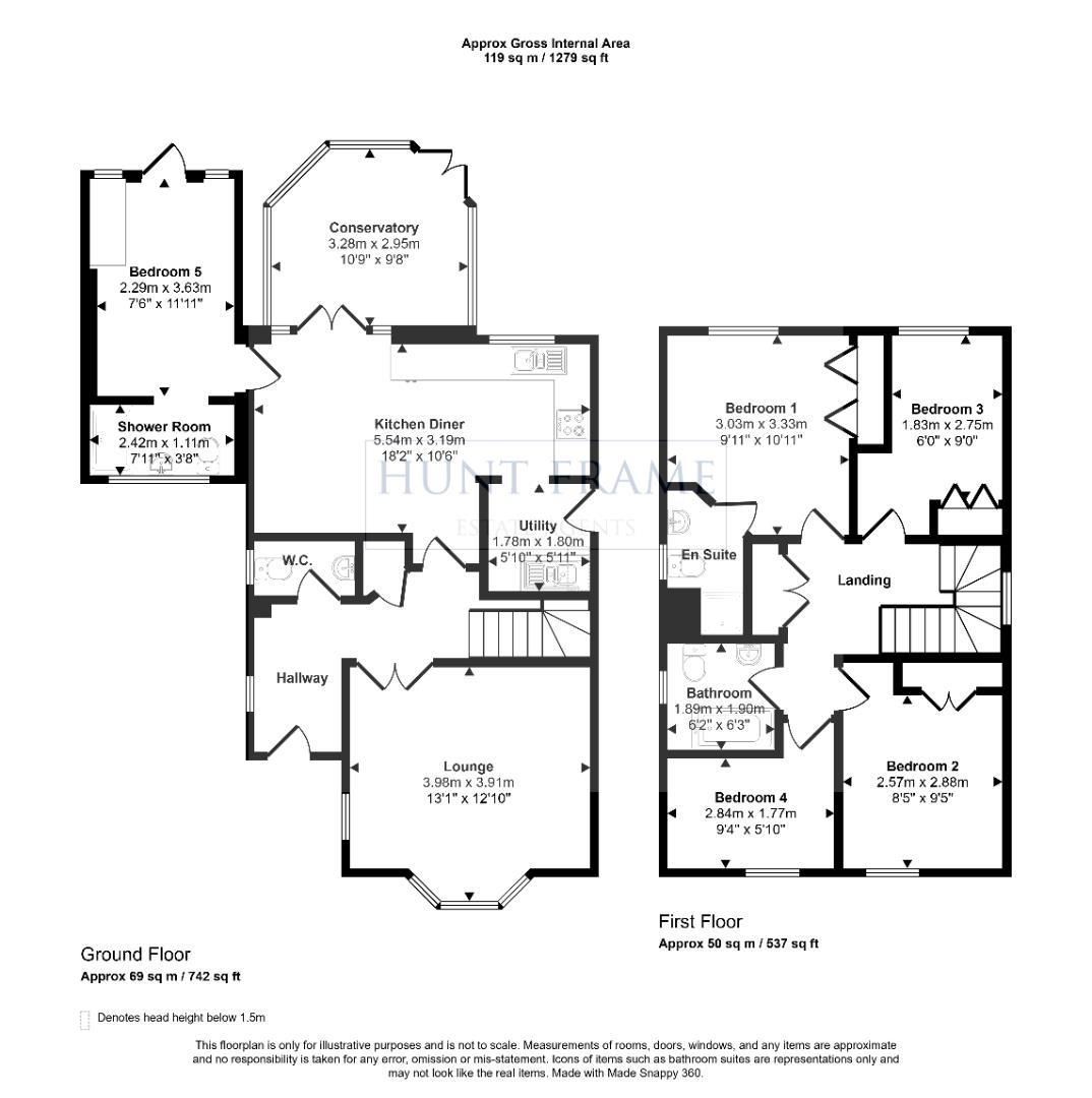 29, Chiltern Close, Eastbourne floorplan