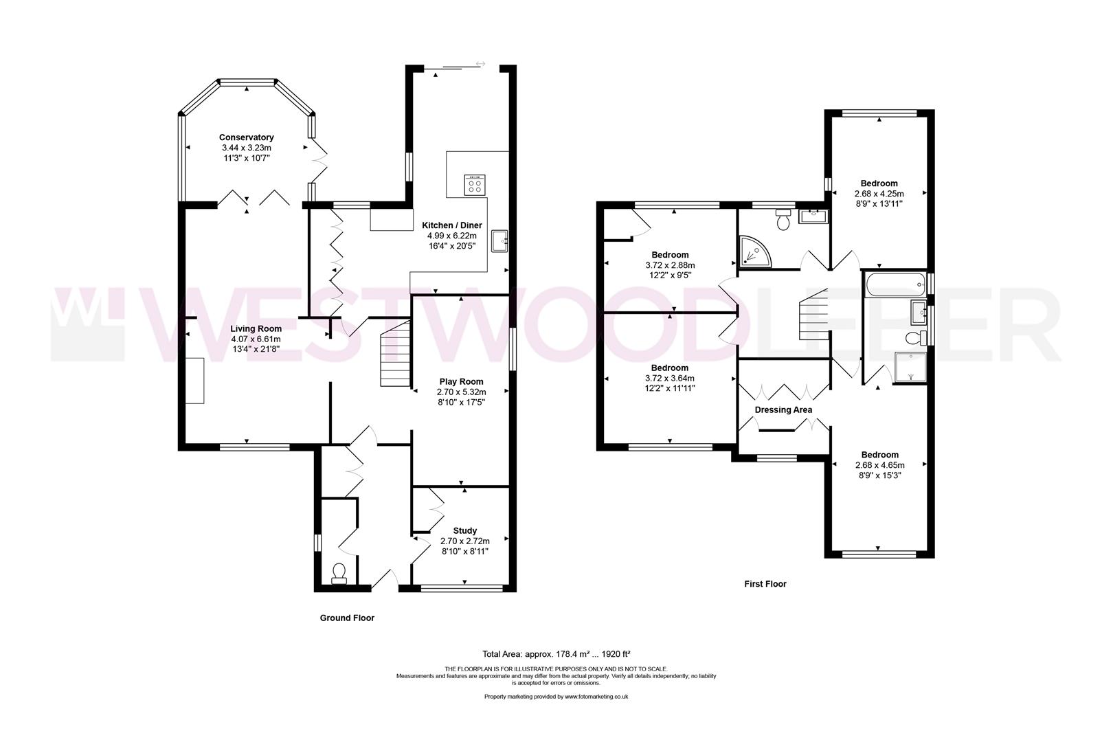 3, Sheredes Drive, Hoddesdon floorplan
