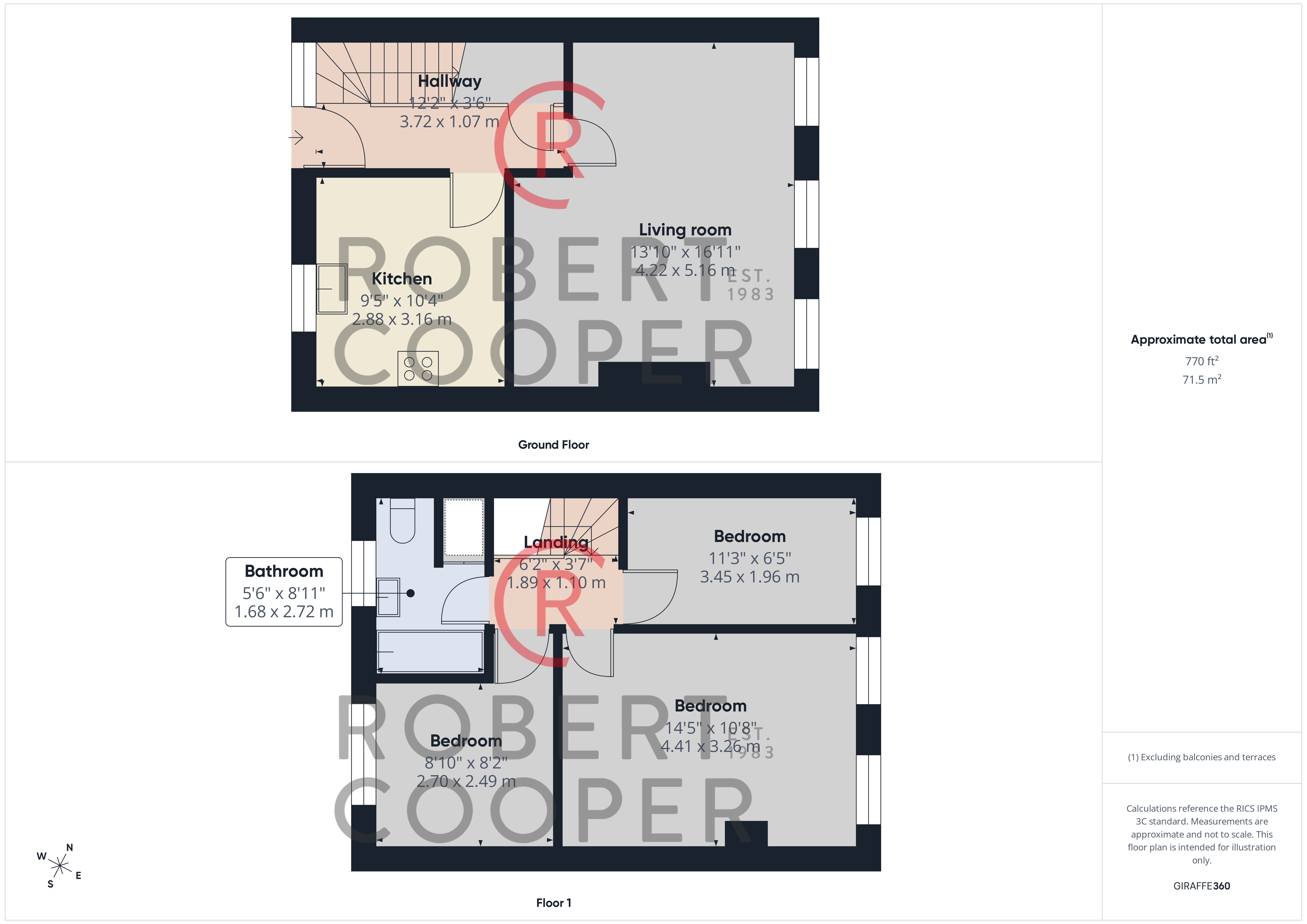 98A, Field End Road, Eastcote floorplan