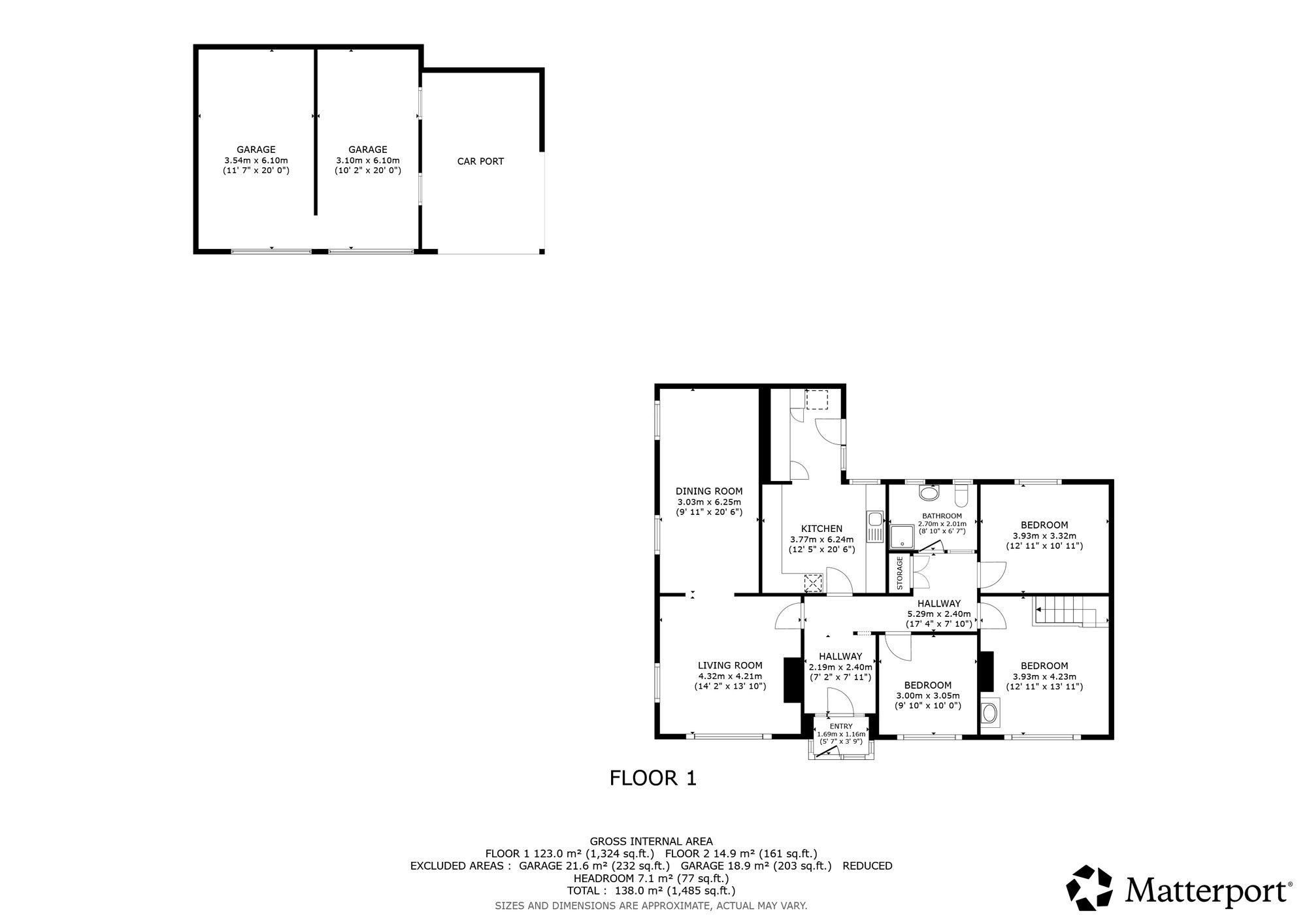 Dunroamin, Canonbie floorplan