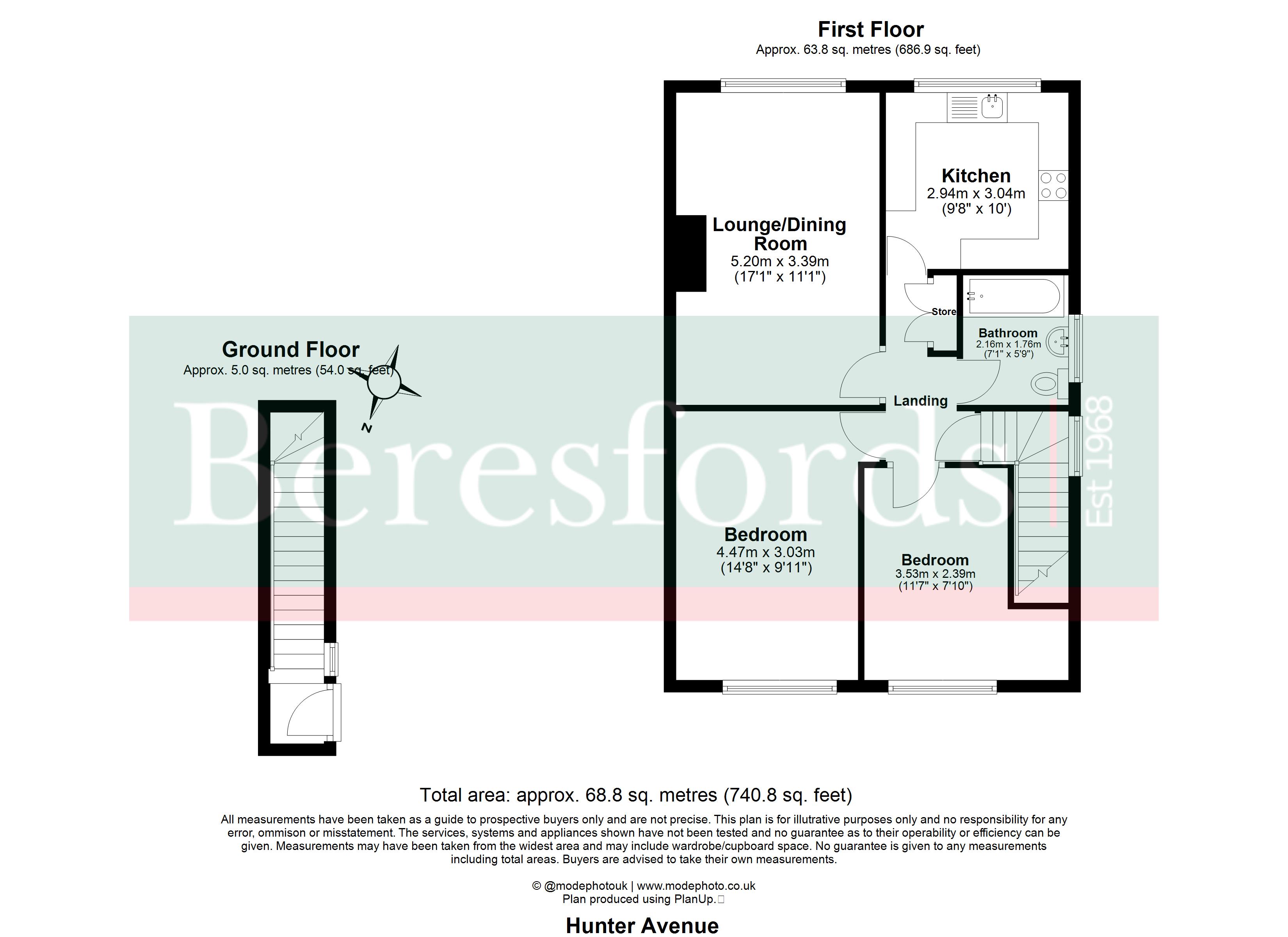 5, Hunter Avenue, Brentwood floorplan
