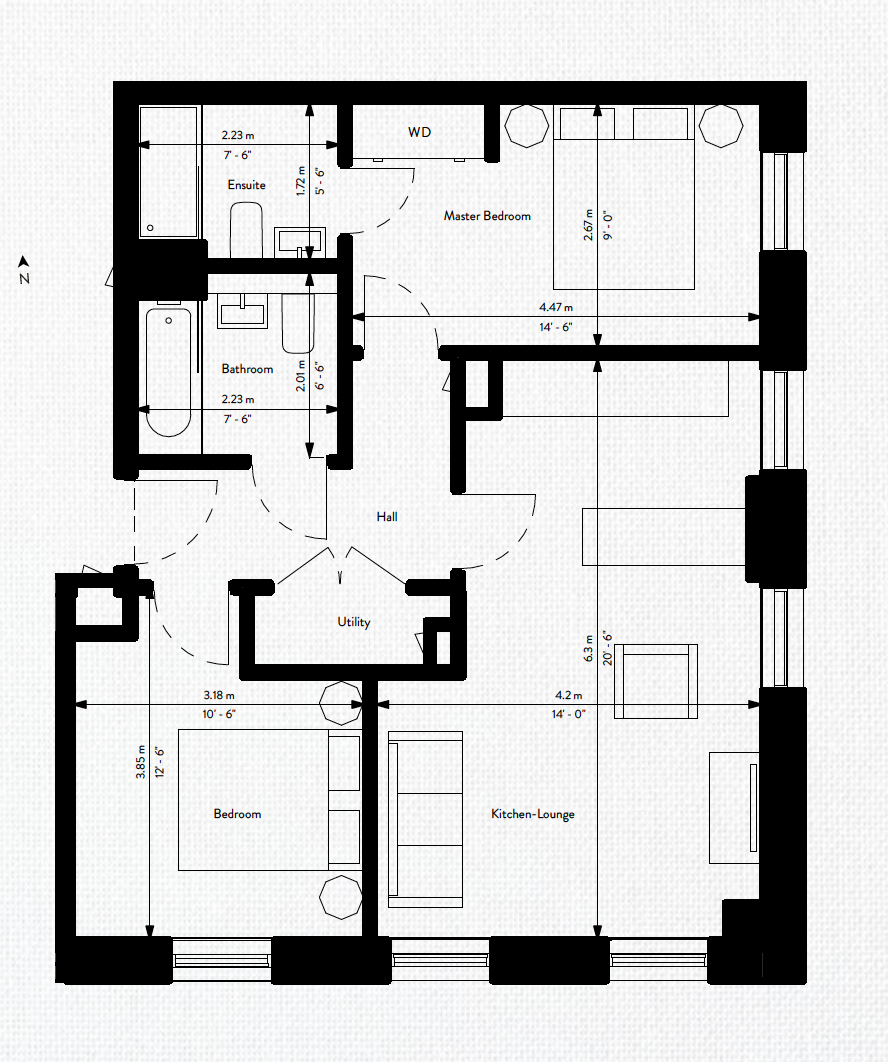 Islington Street, Salford floorplan