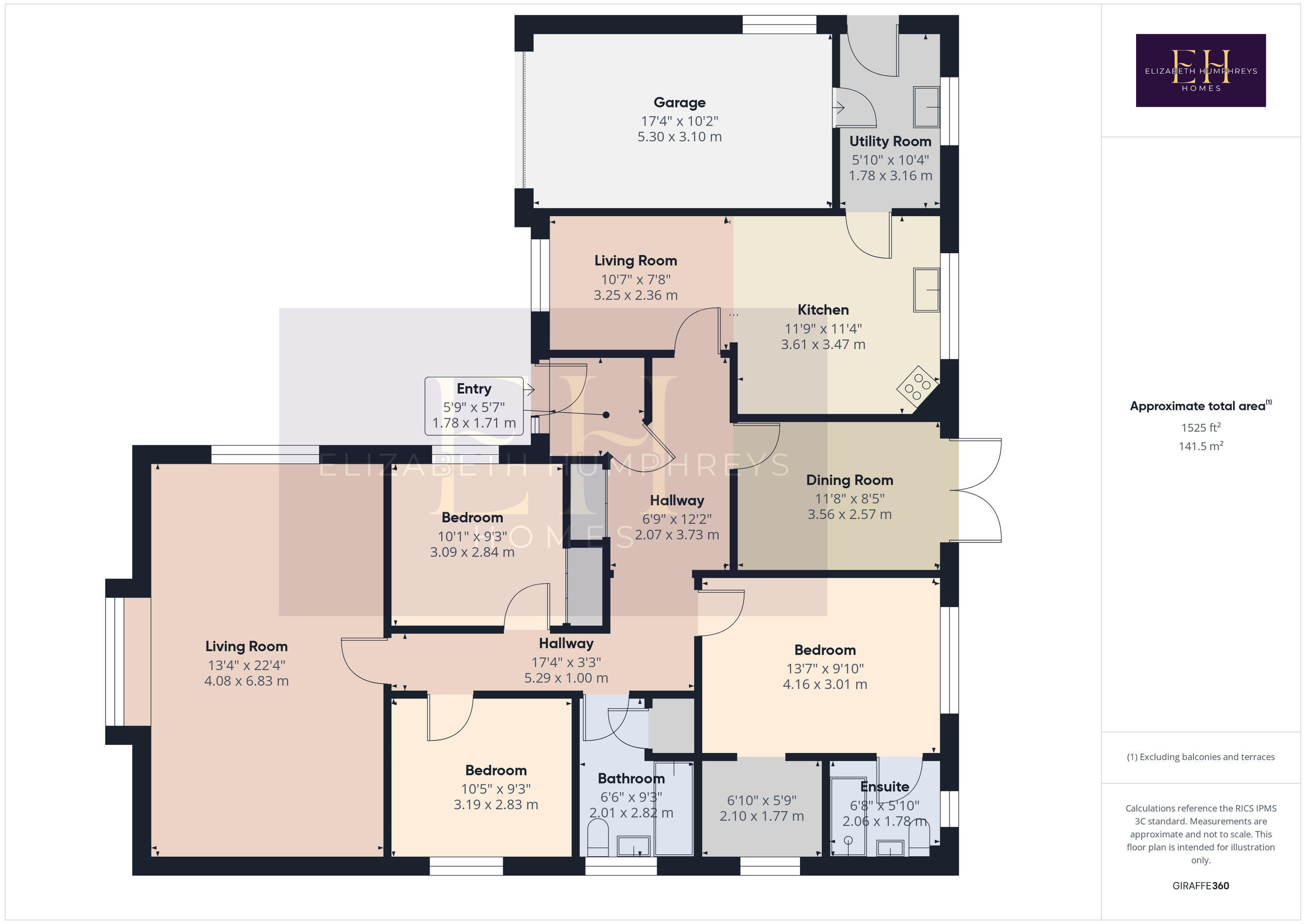2 Cairn View, Morpeth floorplan