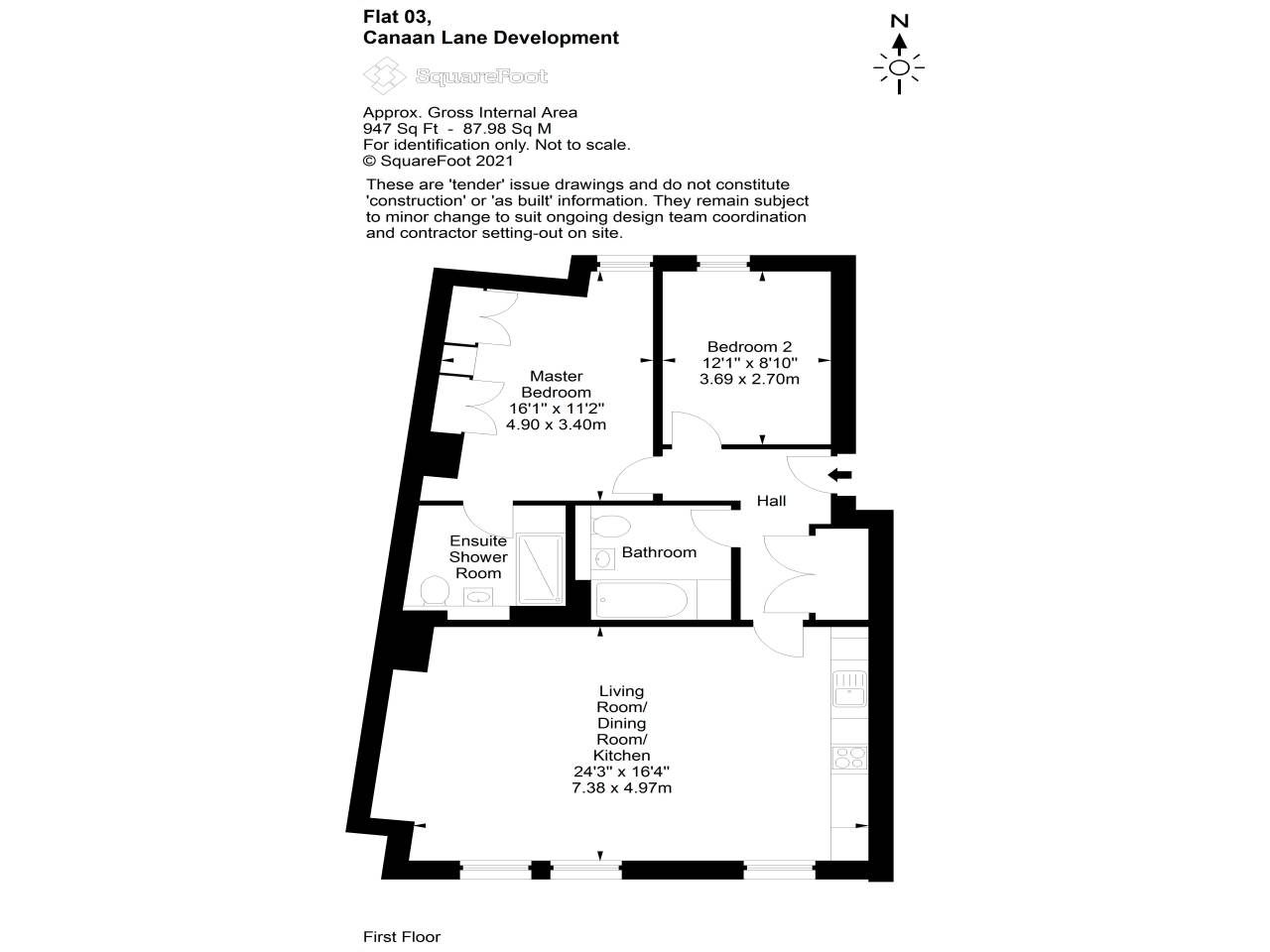 Canaan Lane, Morningside, Edinburgh EH10, 2 bedroom flat for sale