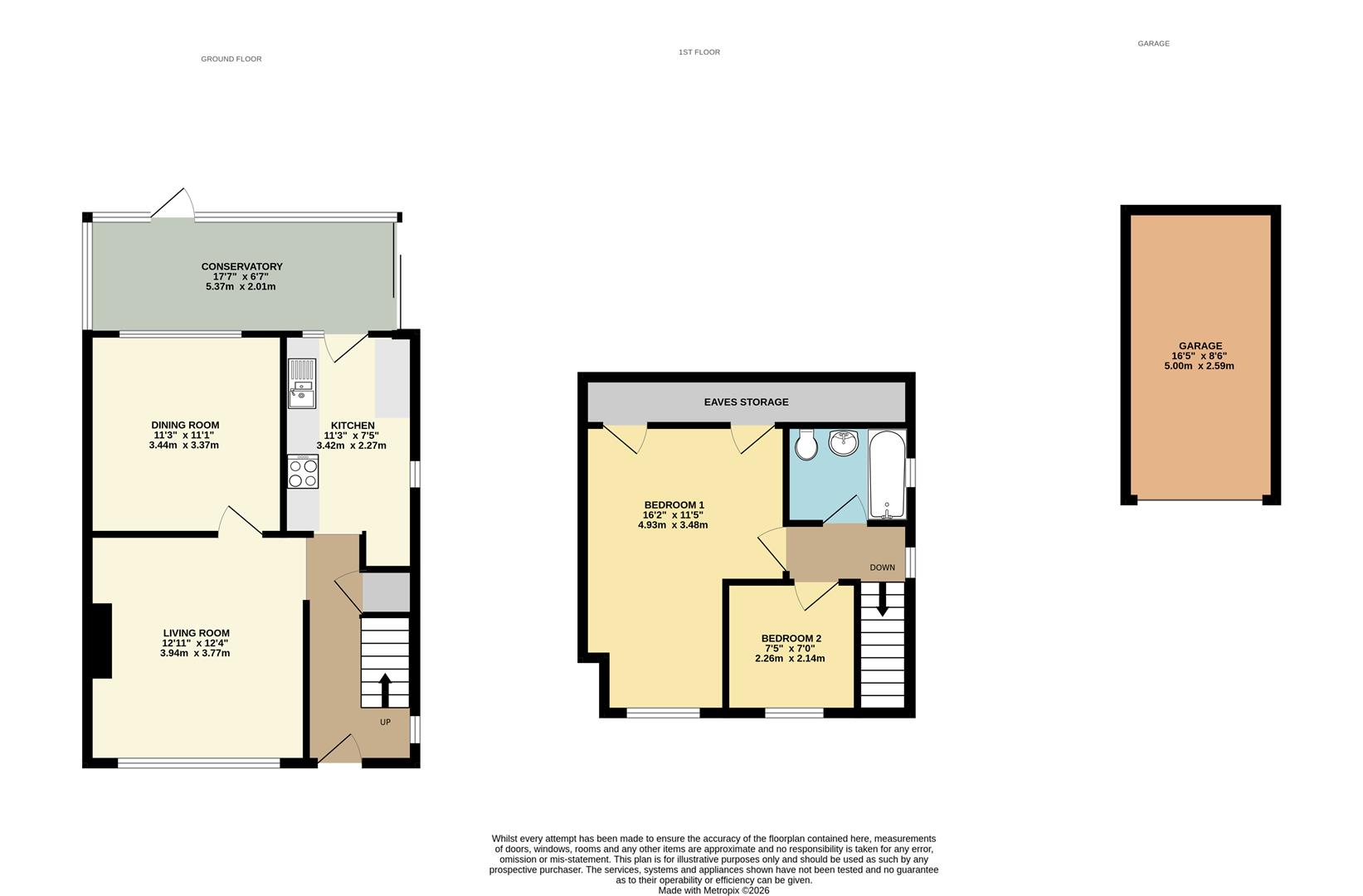 11, Mandrake Close, Exeter floorplan