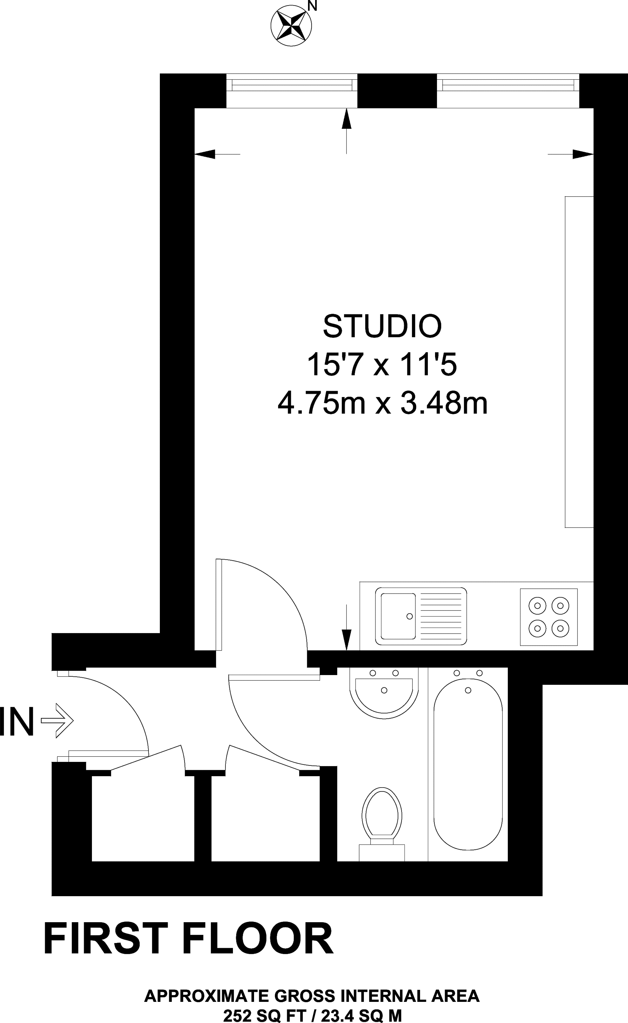 0 Bedrooms Studio to rent in Nevern Place, Earls Court SW5