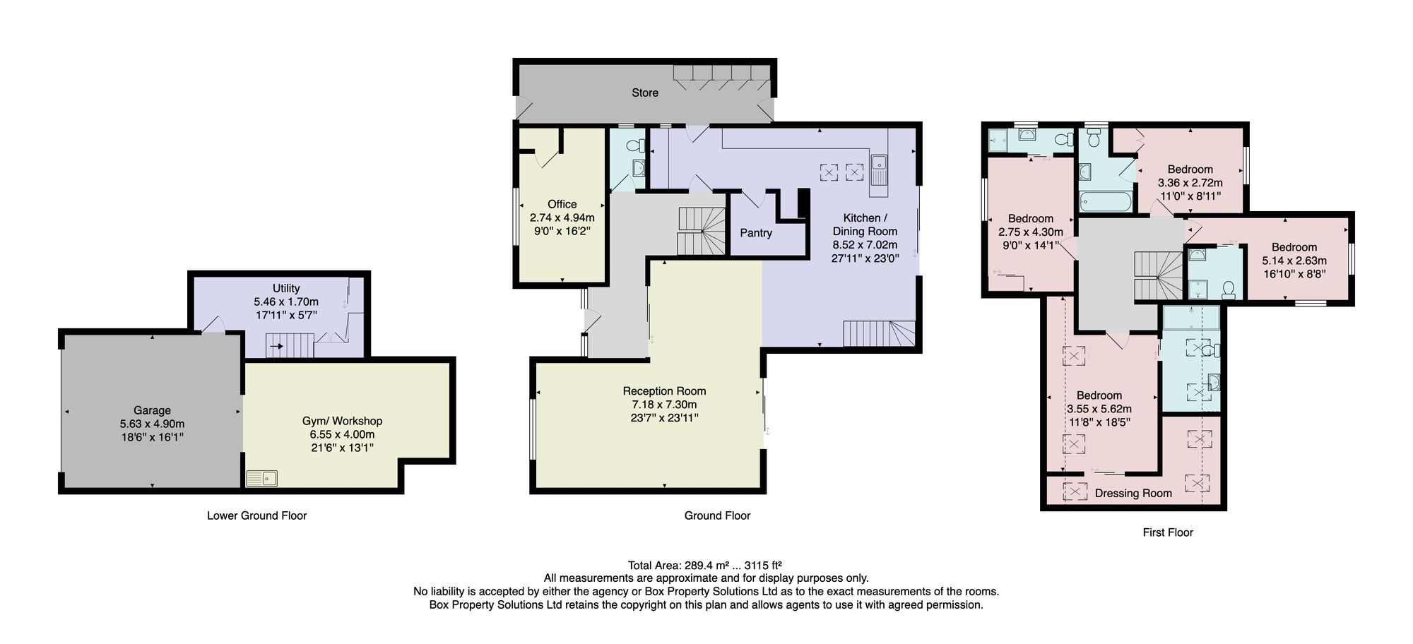 3 Oakdale Glen, Harrogate floorplan