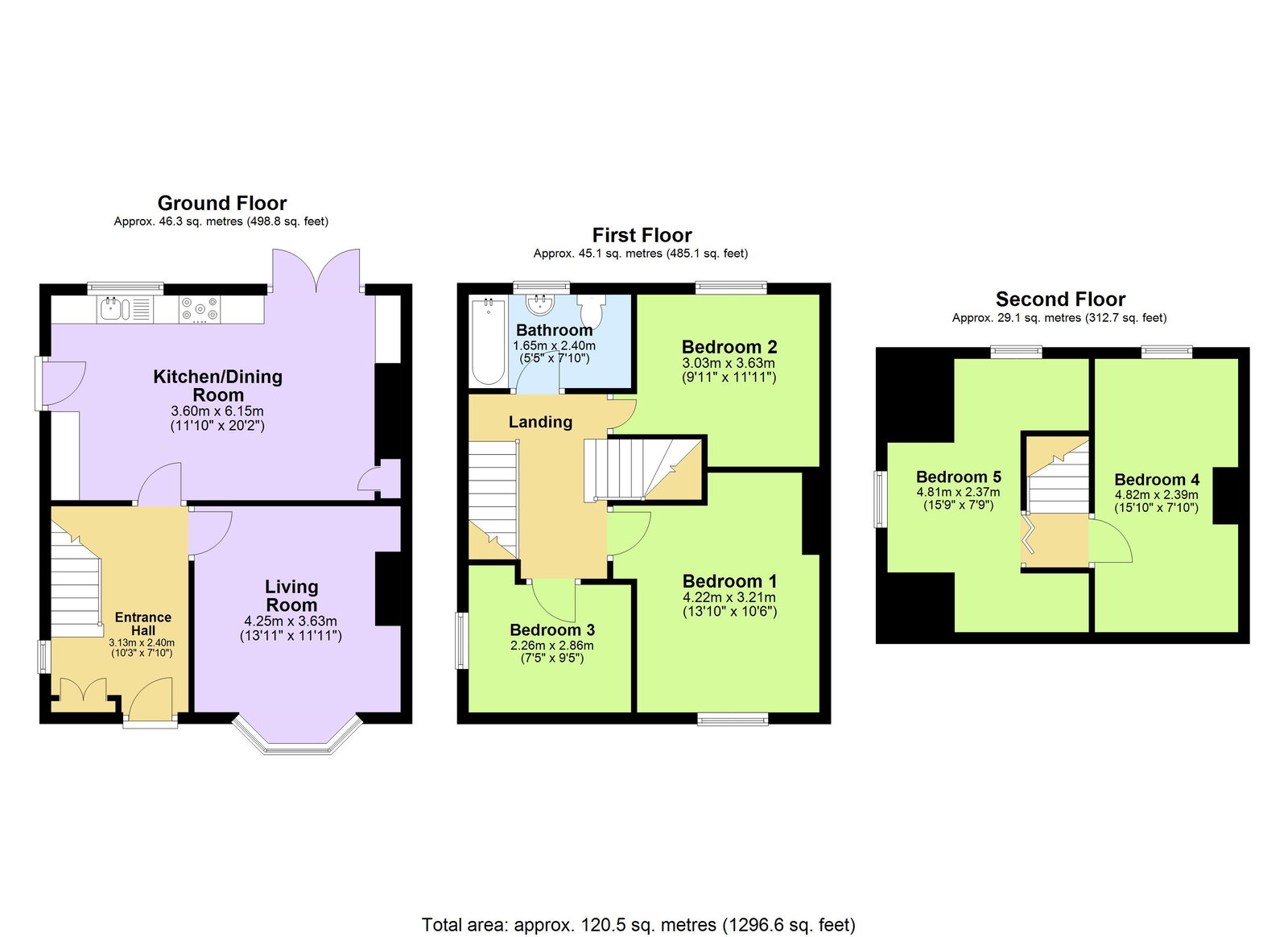 5, Alamein Road, Saltash floorplan