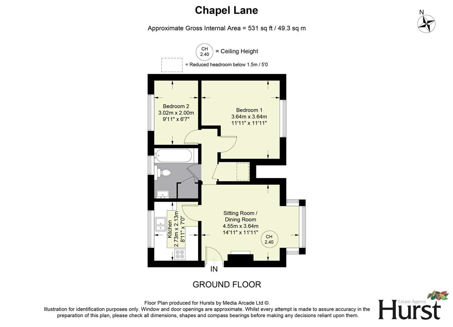 98A, Chapel Lane, High Wycombe floorplan