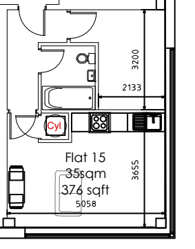 B14, Albion Place, Seaford Road, Manchester floorplan