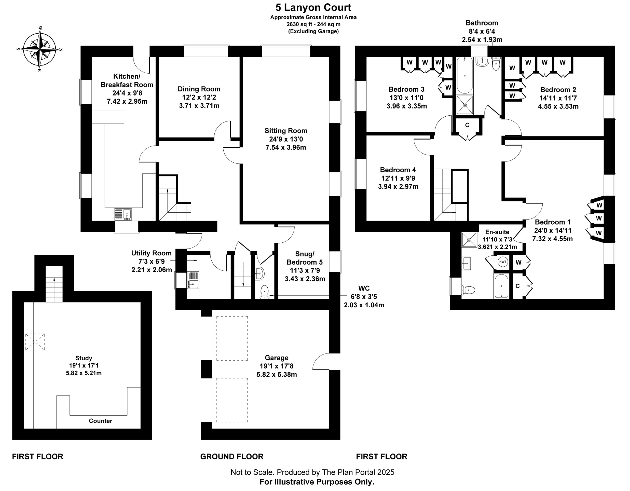 5, Lanyon Court, Liskeard floorplan