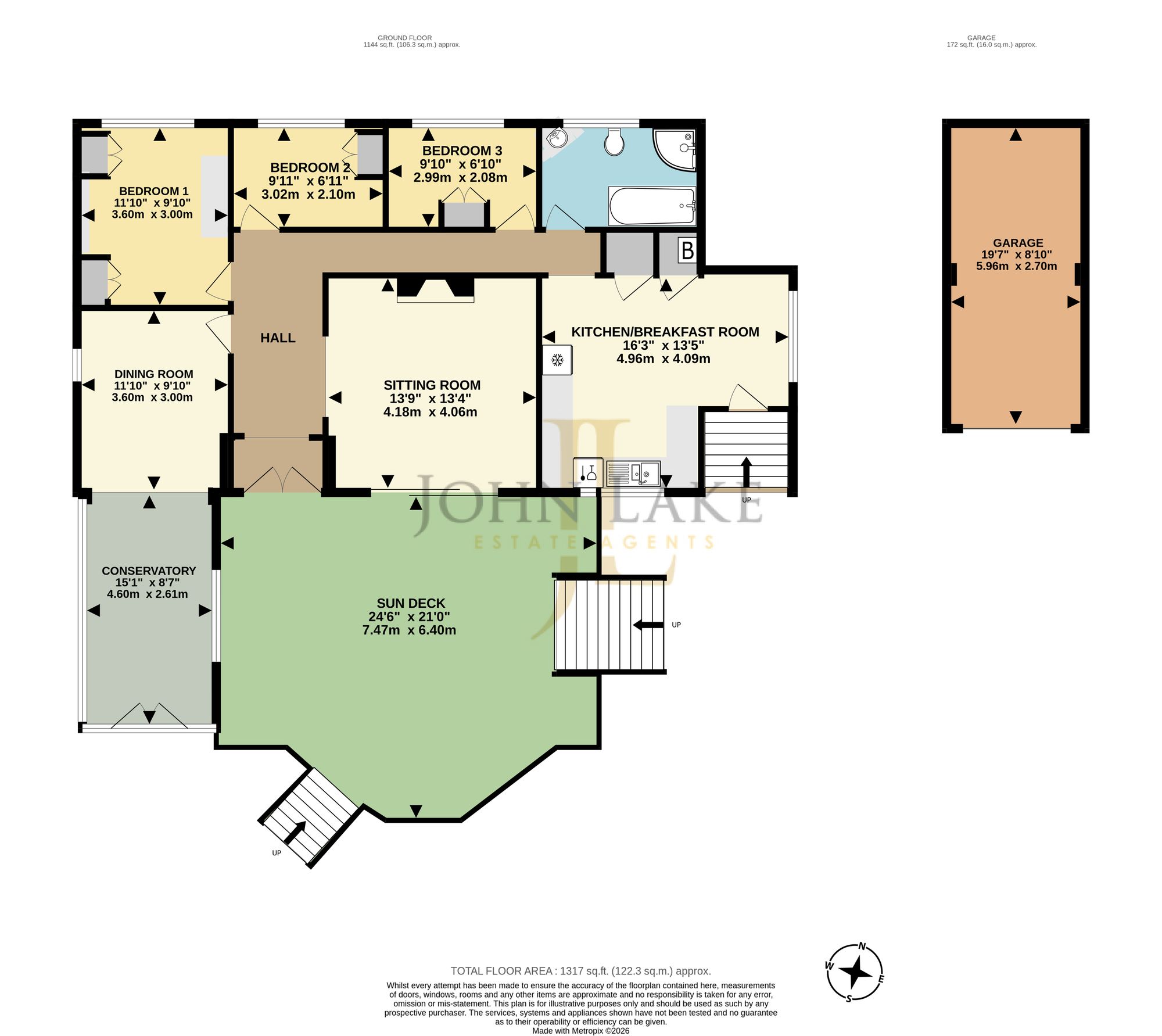 The Stones, Torquay floorplan