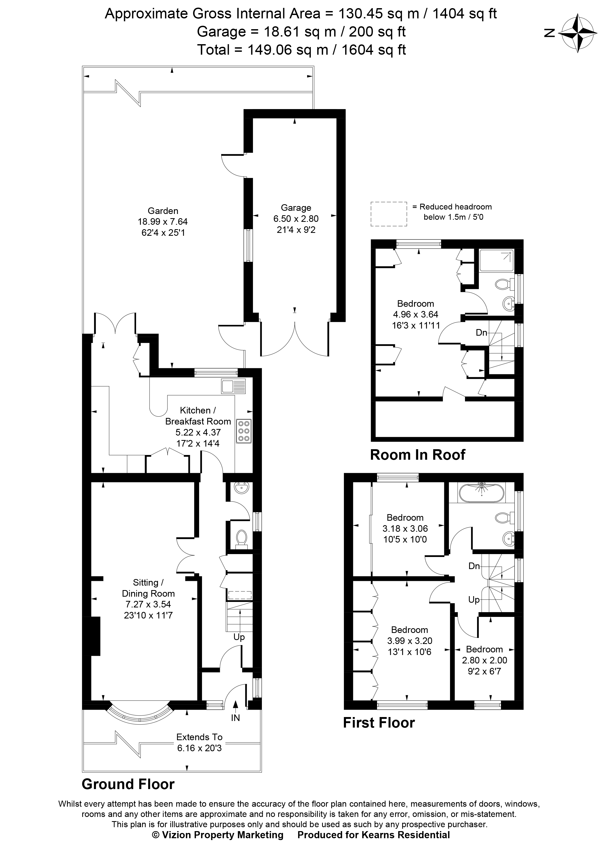 14, Lawrence Drive, Uxbridge floorplan