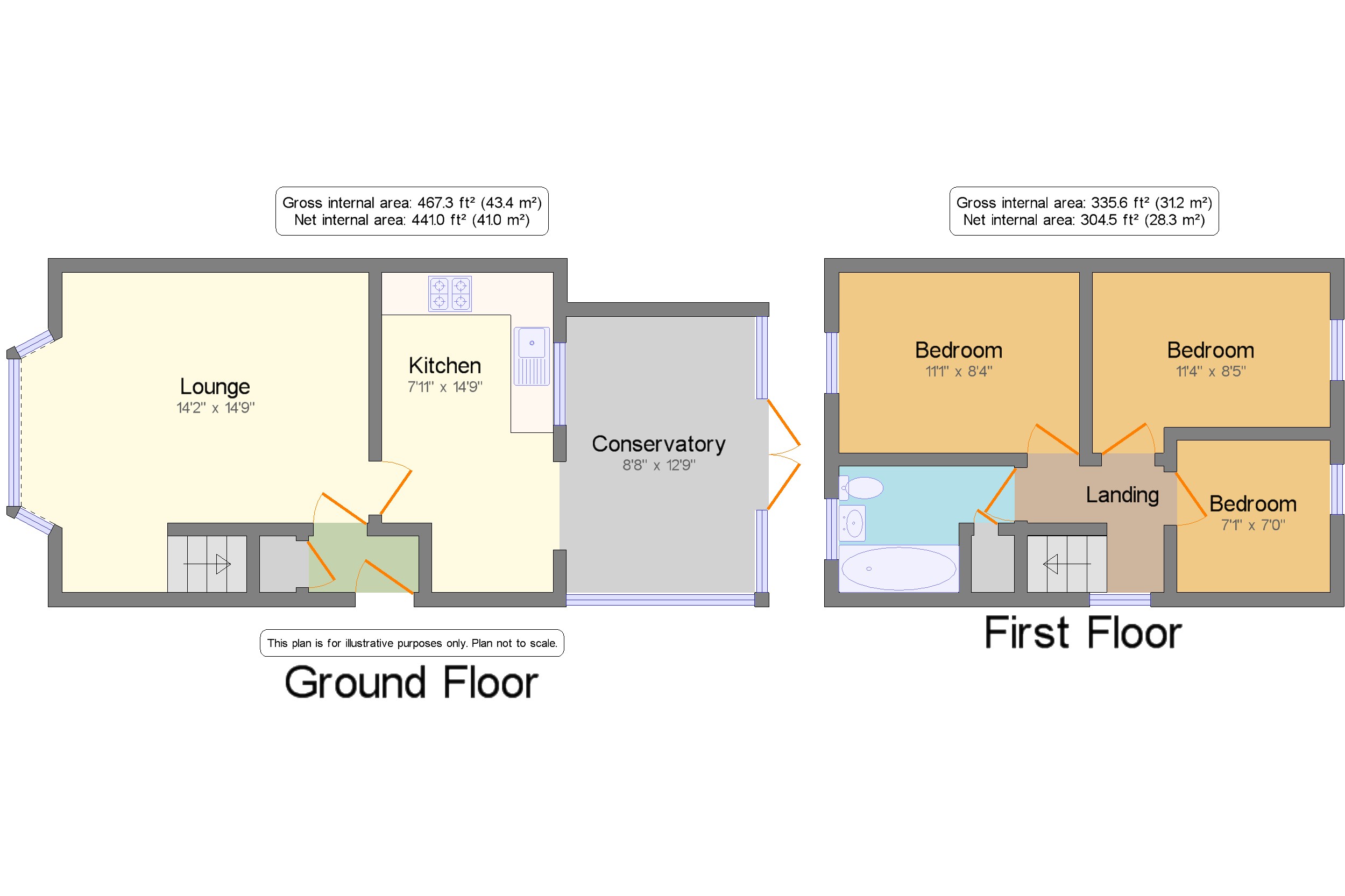 3 Bedrooms Semi-detached house for sale in Sorbus Way, Lepton, Huddersfield, West Yorkshire HD8