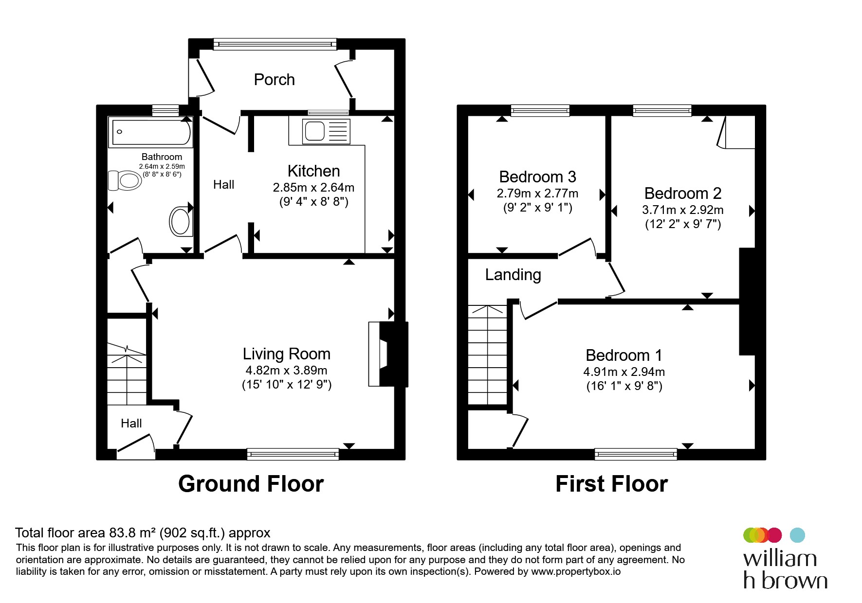 5, Newstead Drive, Pontefract floorplan