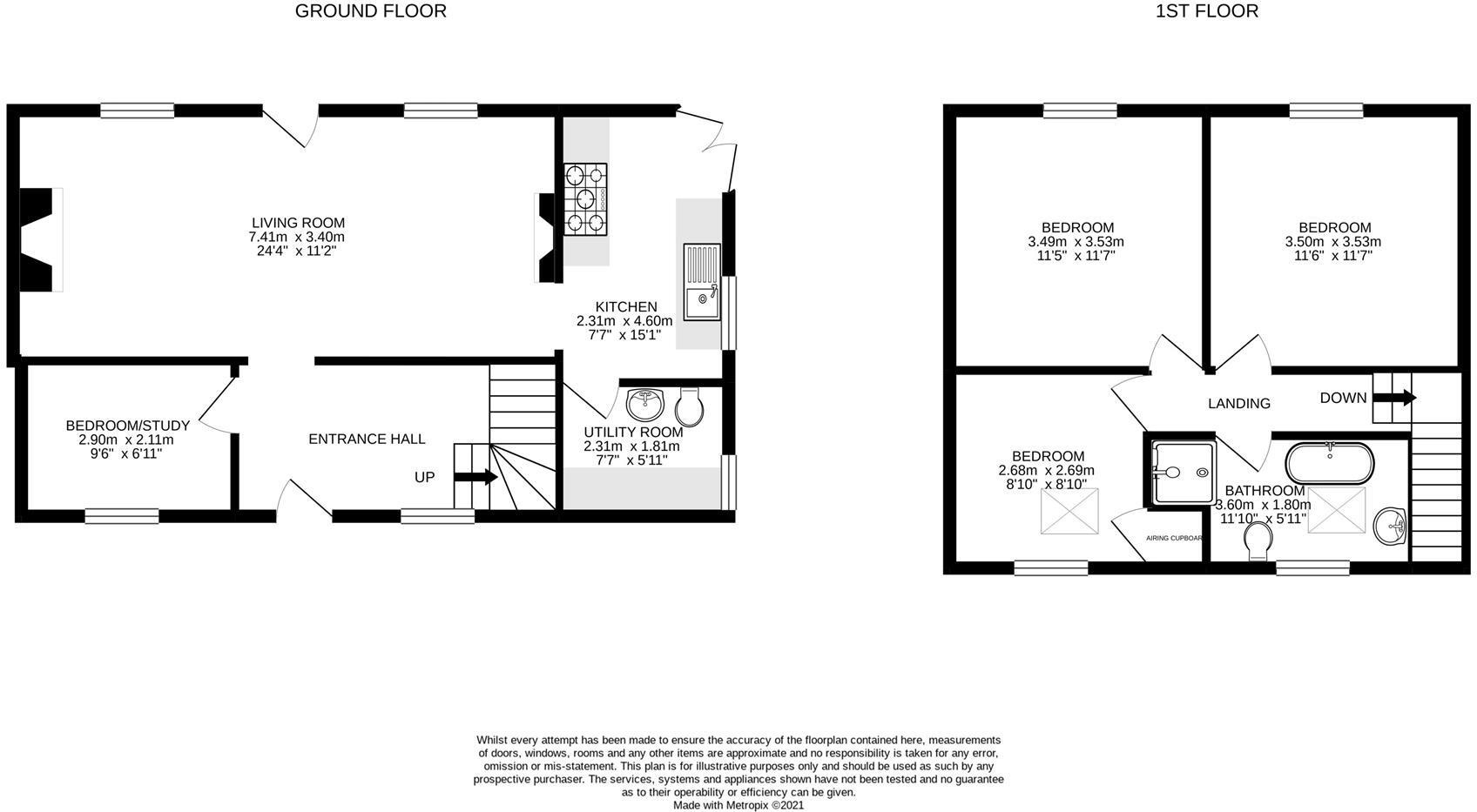 1, Wheal Harriet, Camborne floorplan