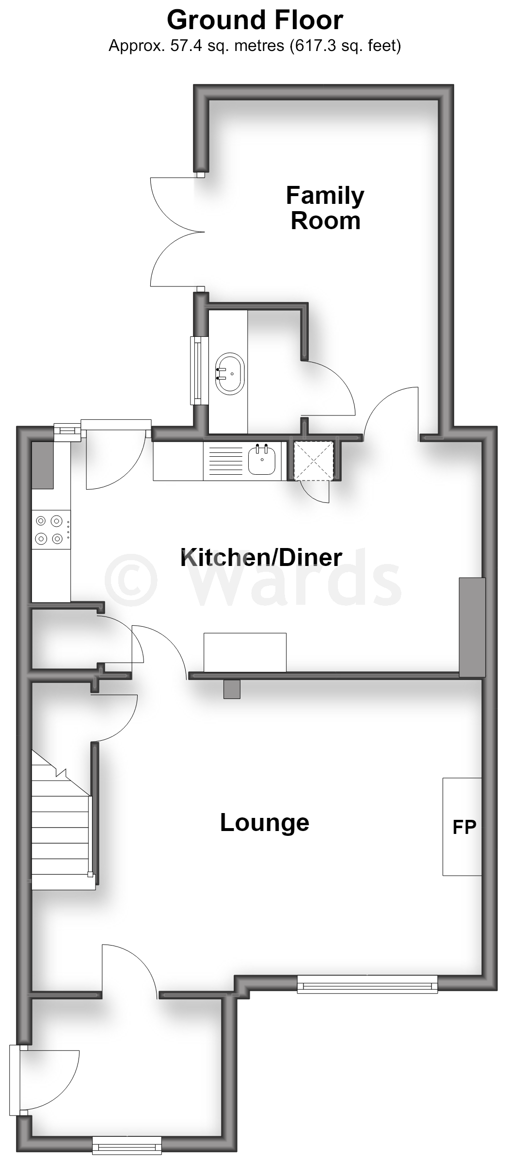 7, Hill Crescent, Canterbury floorplan