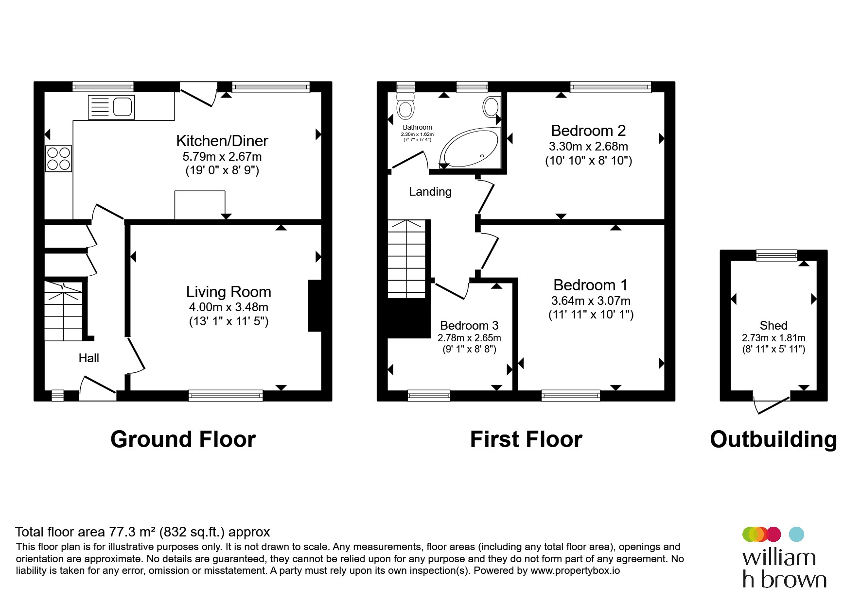 93, Greenlea Avenue, Leeds floorplan