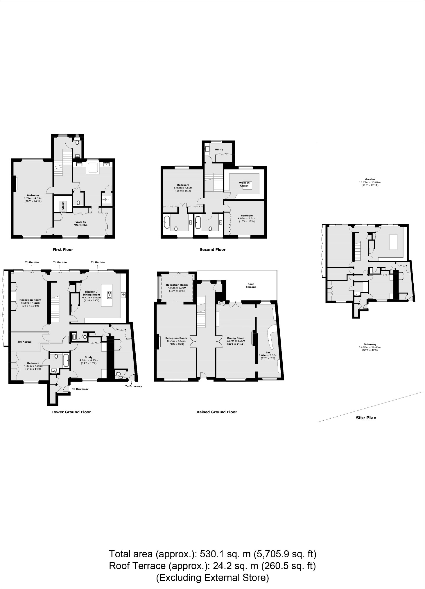 10, Addison Crescent, London floorplan